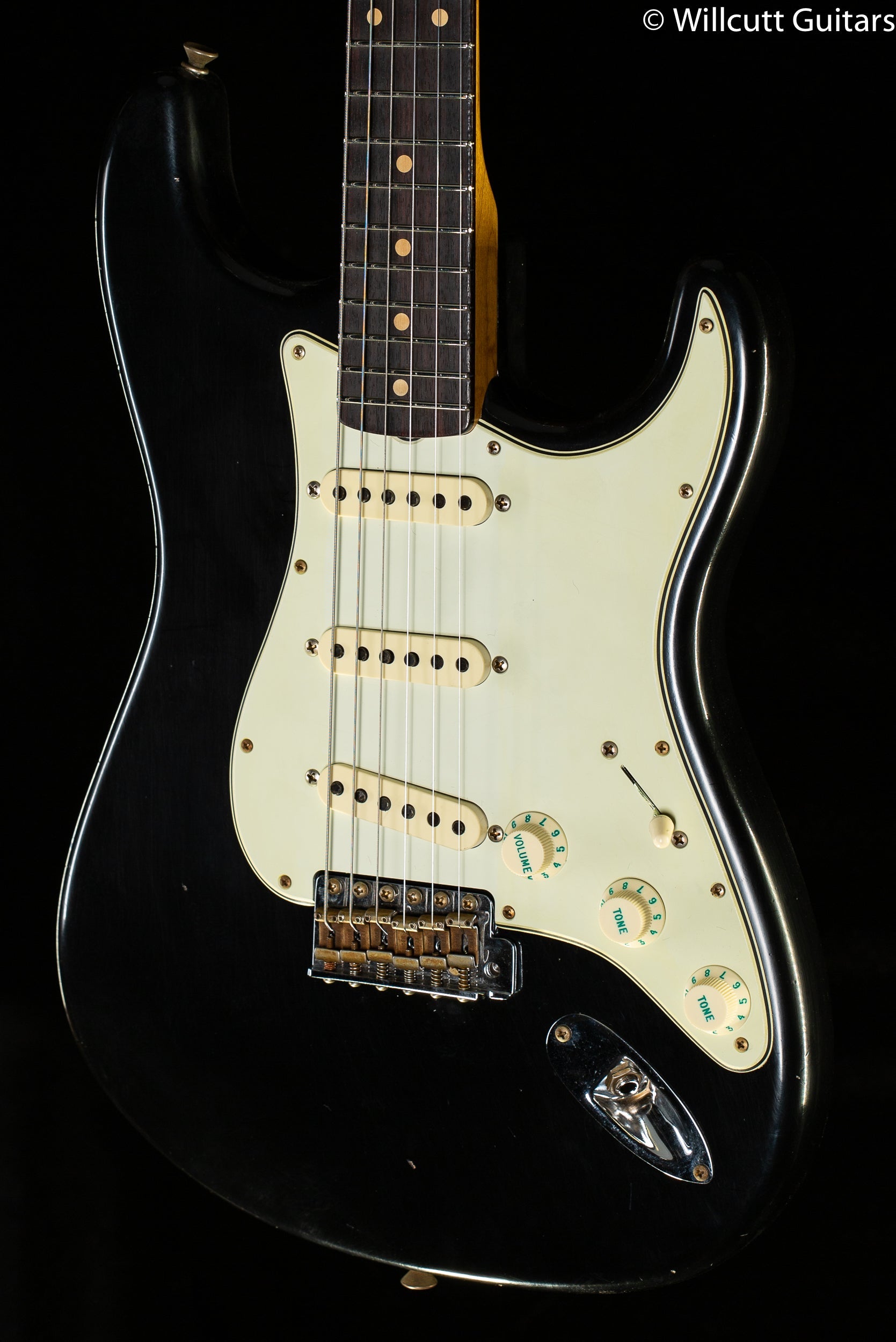 Fender Custom Shop Willcutt True '62 Stratocaster Journeyman Relic Black 59 C