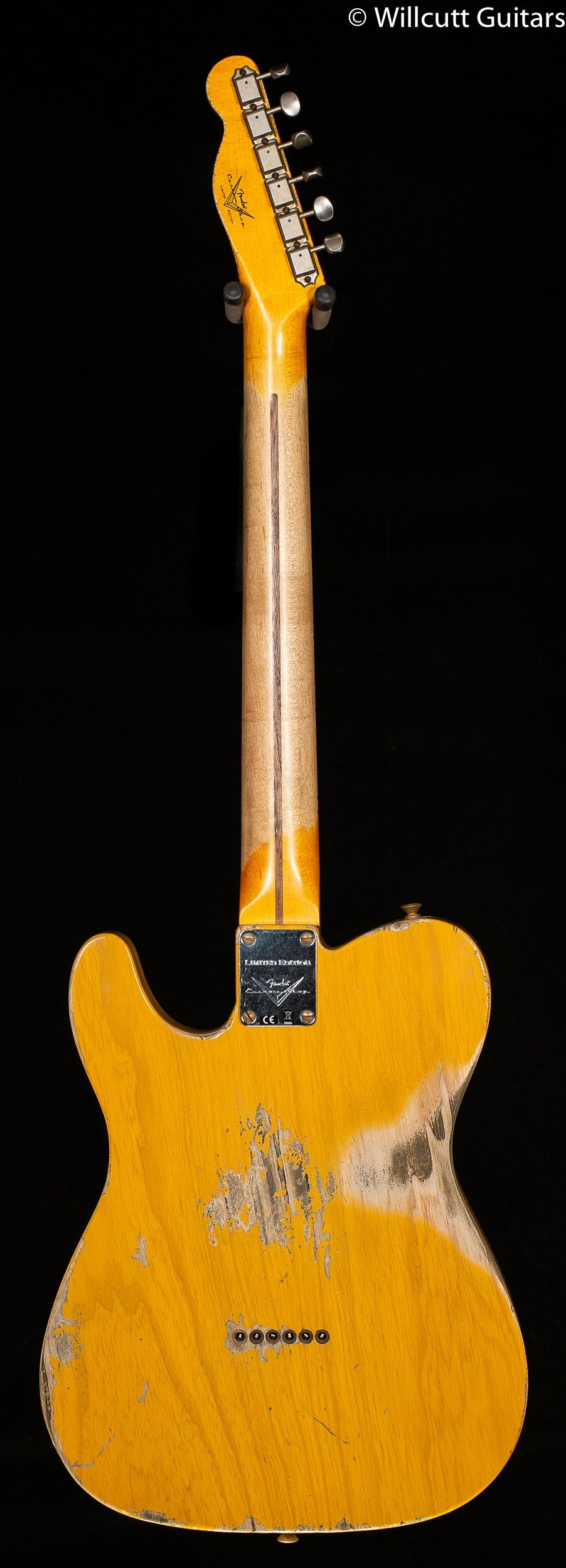 Fender Custom Shop Limited Edition '51 HS Telecaster Heavy Relic Maple Fingerboard Aged Butterscotch Blonde