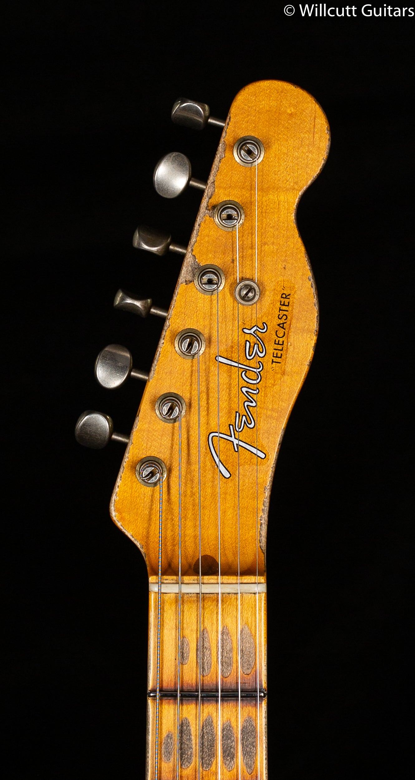Fender Custom Shop Limited Edition '51 HS Telecaster Heavy Relic Maple Fingerboard Aged Butterscotch Blonde