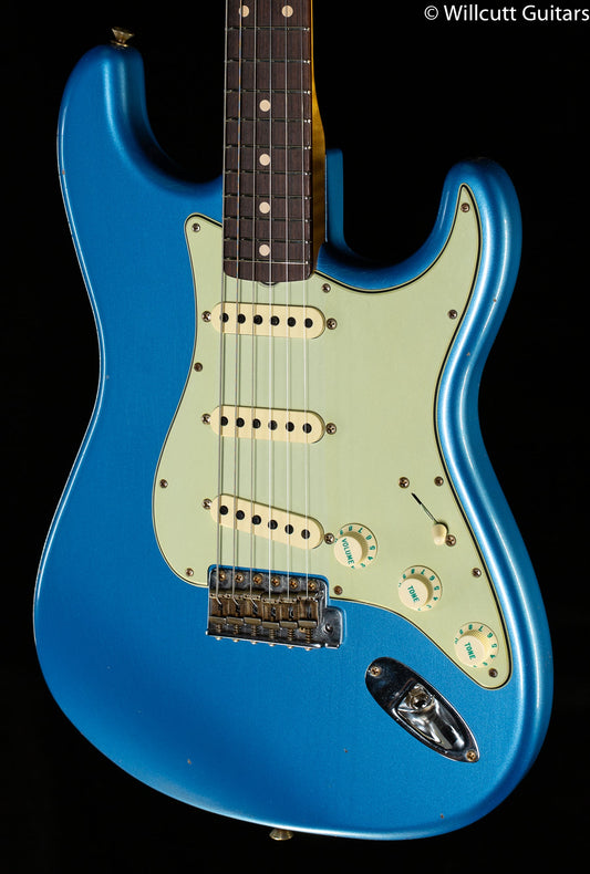 Fender Custom Shop Willcutt True '62 Stratocaster Journeyman Relic Lake Placid Blue 59 C (682)