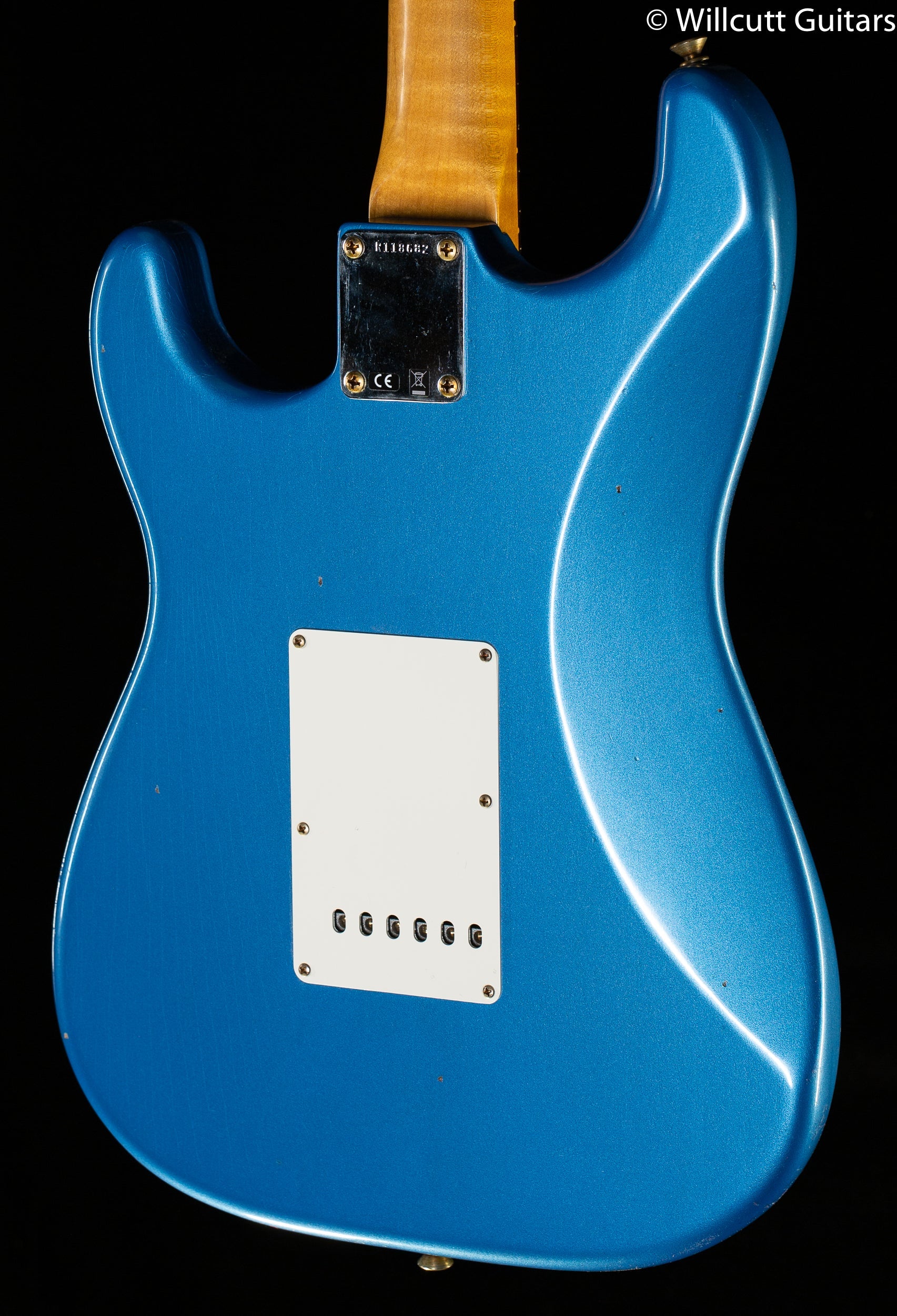 Fender Custom Shop Willcutt True '62 Stratocaster Journeyman Relic Lake Placid Blue 59 C (682)