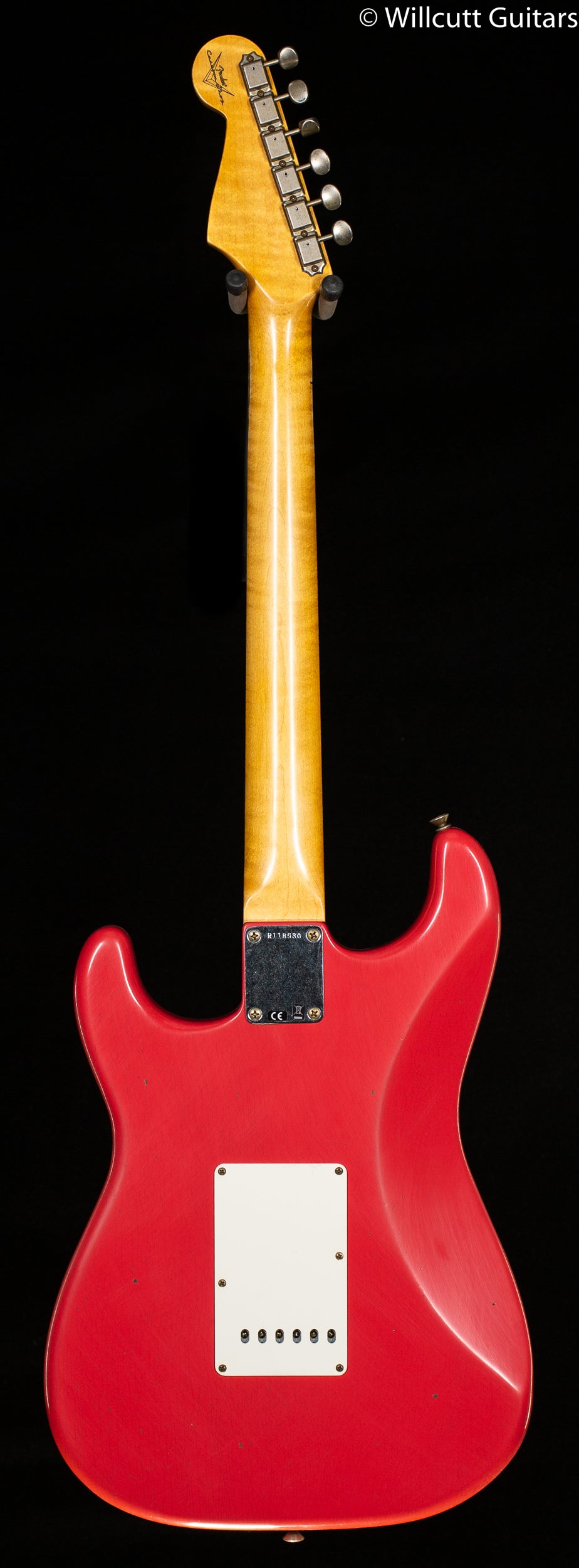Fender Custom Shop Willcutt True '62 Stratocaster Journeyman Relic Fiesta Red '57 V (930)