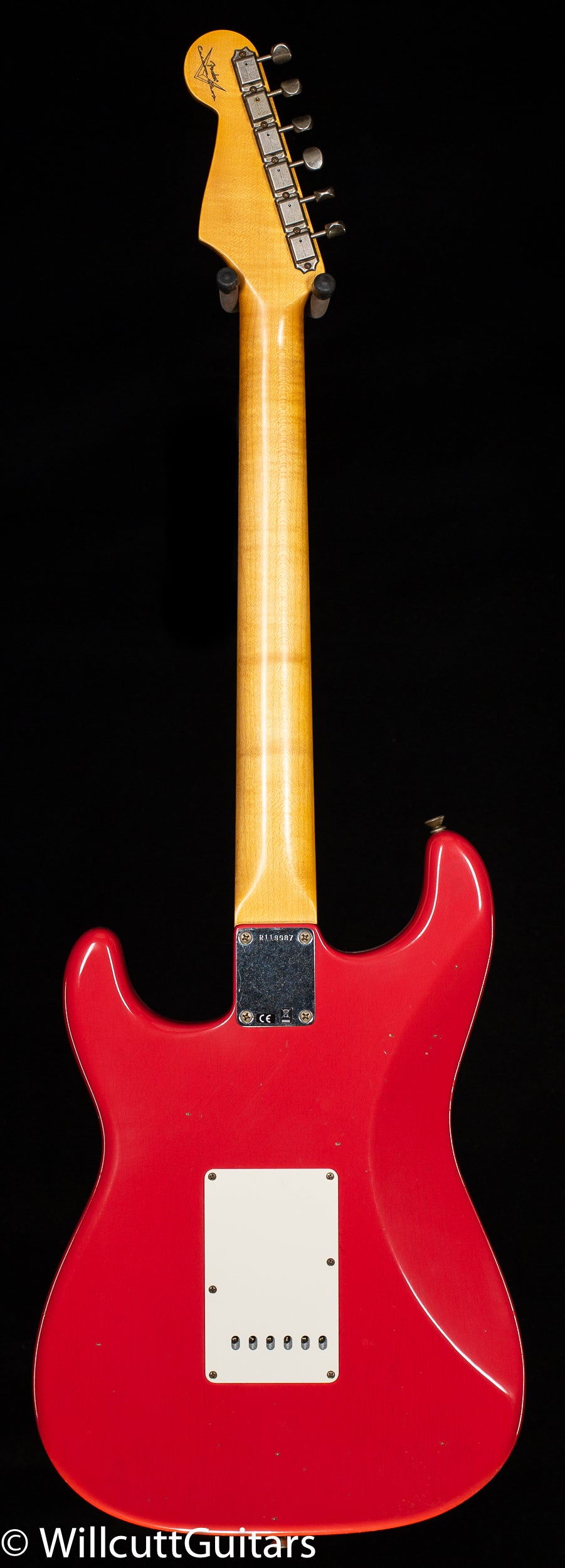 Fender Custom Shop Willcutt True '62 Stratocaster Journeyman Relic Fiesta Red Large C (987)