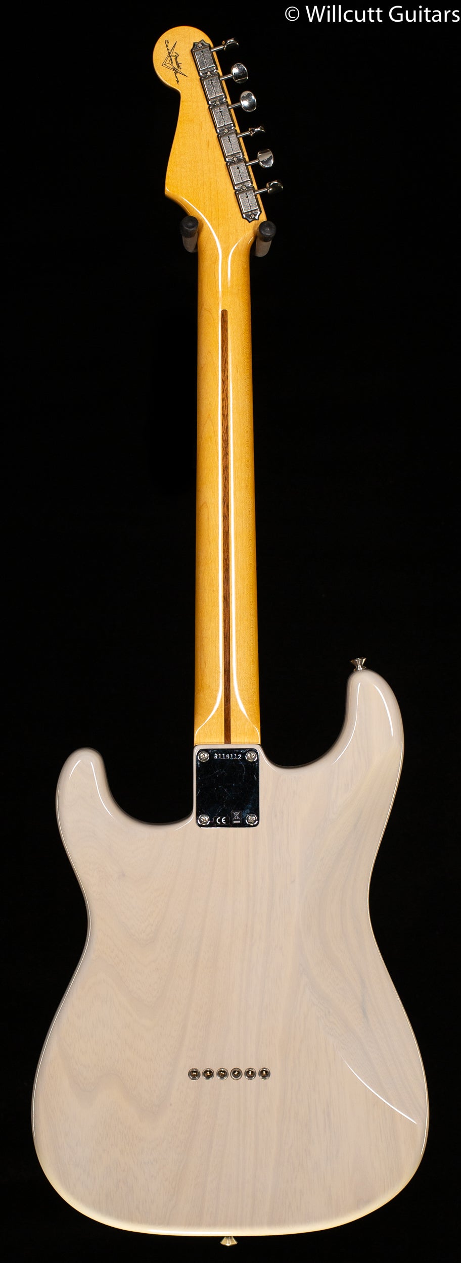 Fender Custom Shop Vintage Custom '55 Hardtail Strat Time Capsule Package, Maple Neck, Aged White Blonde (112)