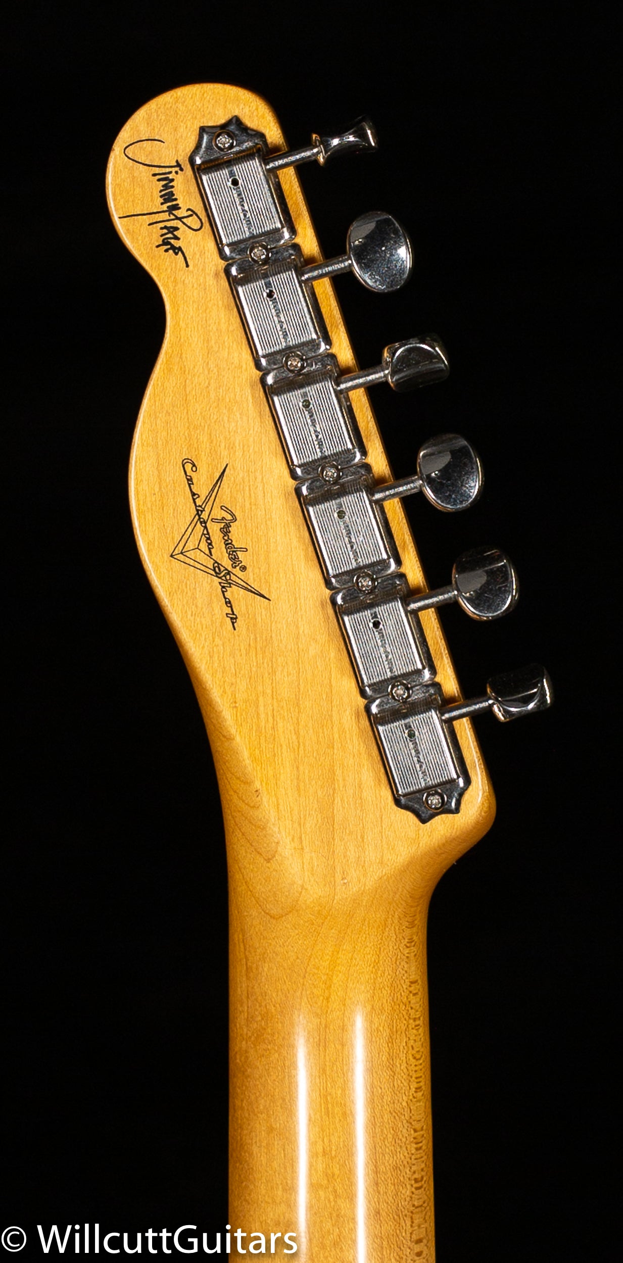 Fender Custom Shop Jimmy Page Signature Telecaster Journeyman Relic White Blonde (201)