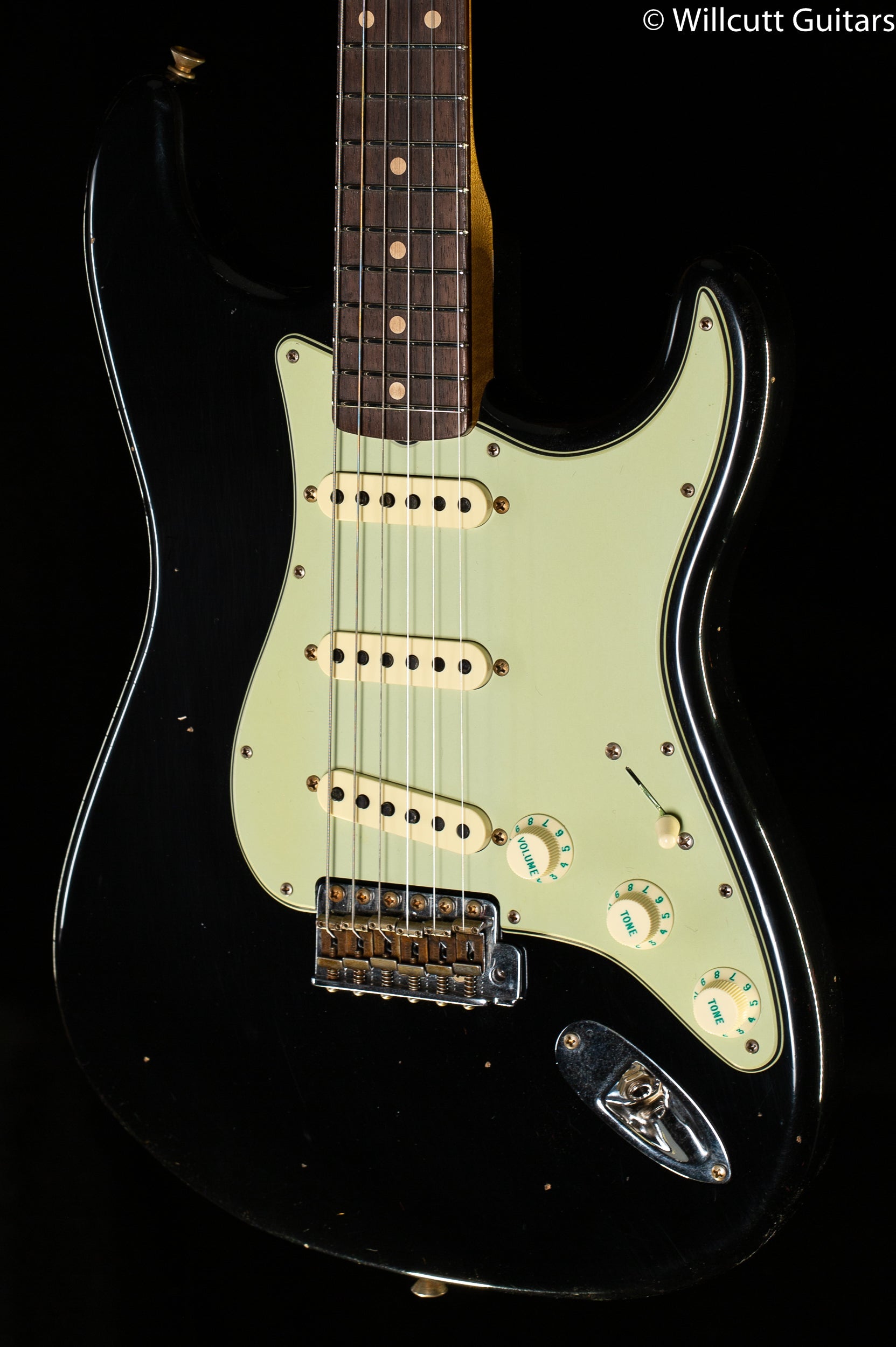 Fender Custom Shop Willcutt True '62 Stratocaster Journeyman Relic Black 57 V (325)