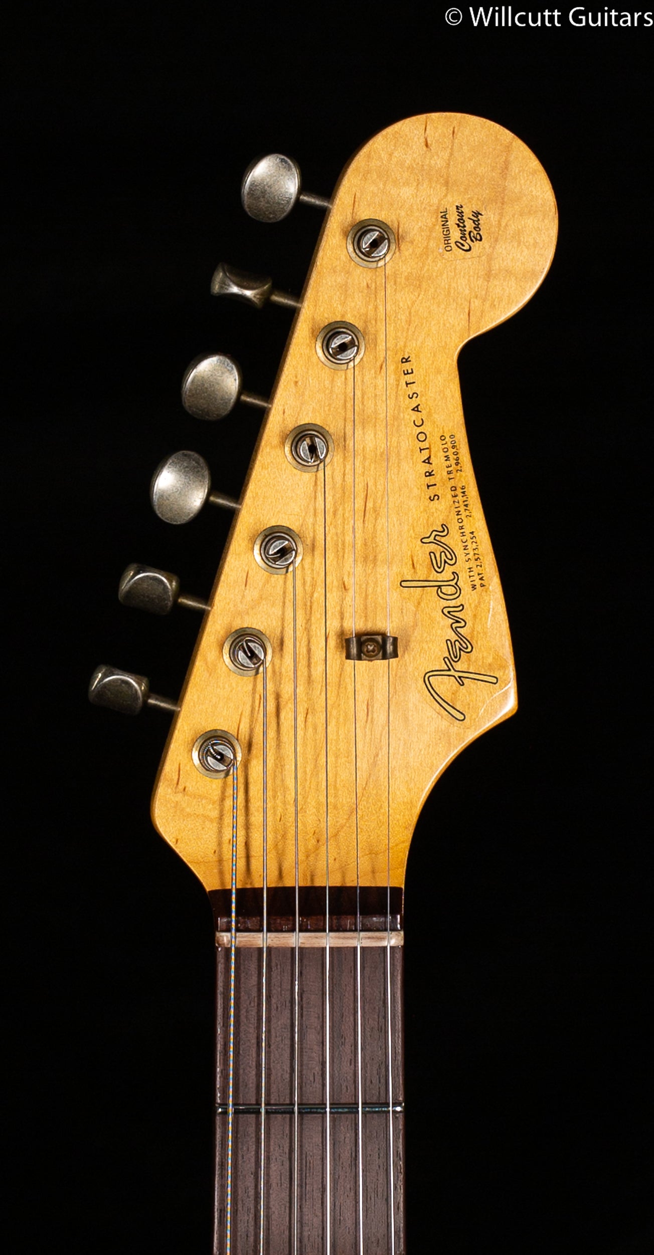 Fender Custom Shop Willcutt True '62 Stratocaster Journeyman Relic Black Large C (378)