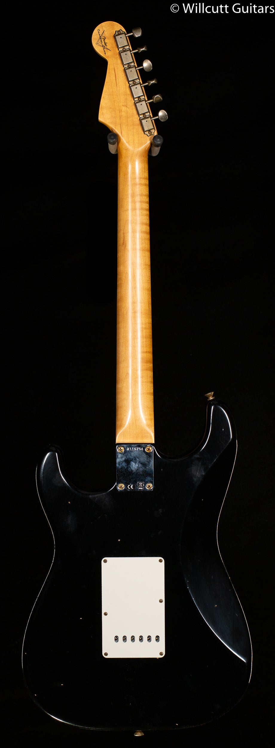 Fender Custom Shop Willcutt True '62 Stratocaster Journeyman Relic Black 60s C (794)