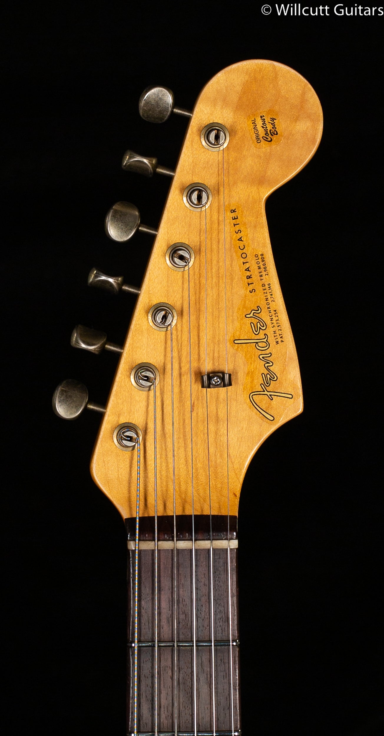 Fender Custom Shop Willcutt True '62 Stratocaster Journeyman Relic Black 60s C (794)