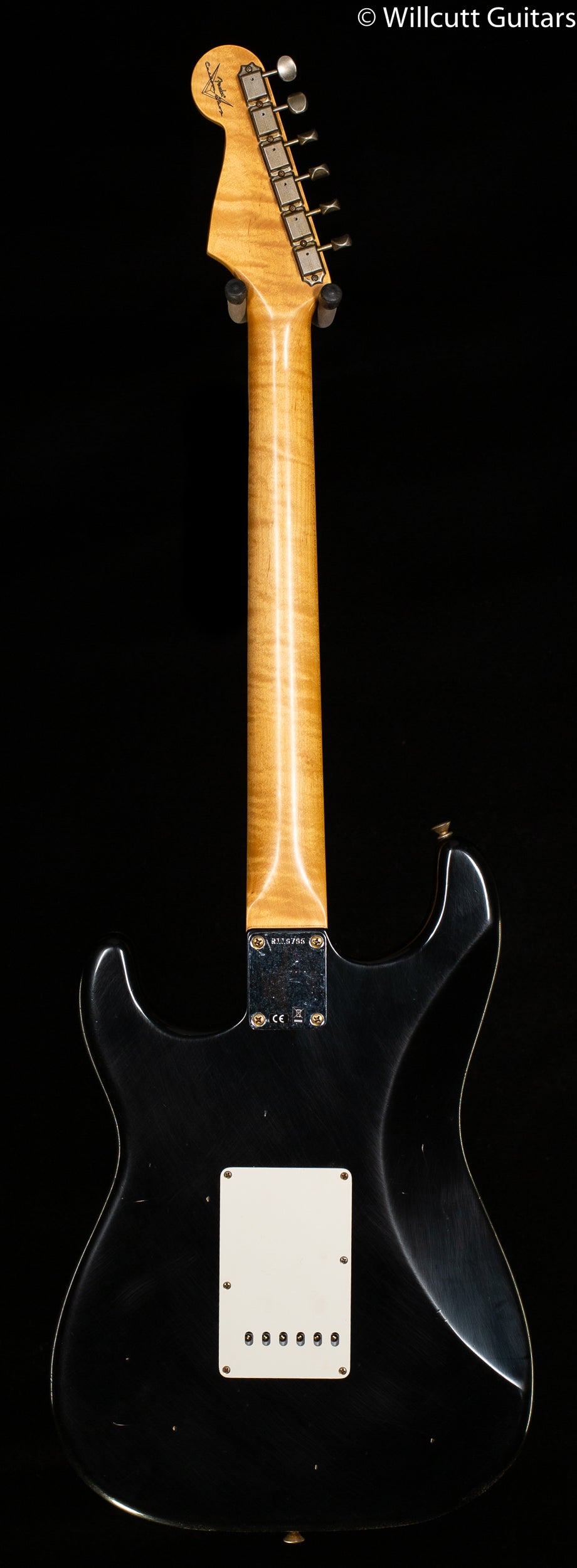 Fender Custom Shop Willcutt True '62 Stratocaster Journeyman Relic Black 57 V (795)