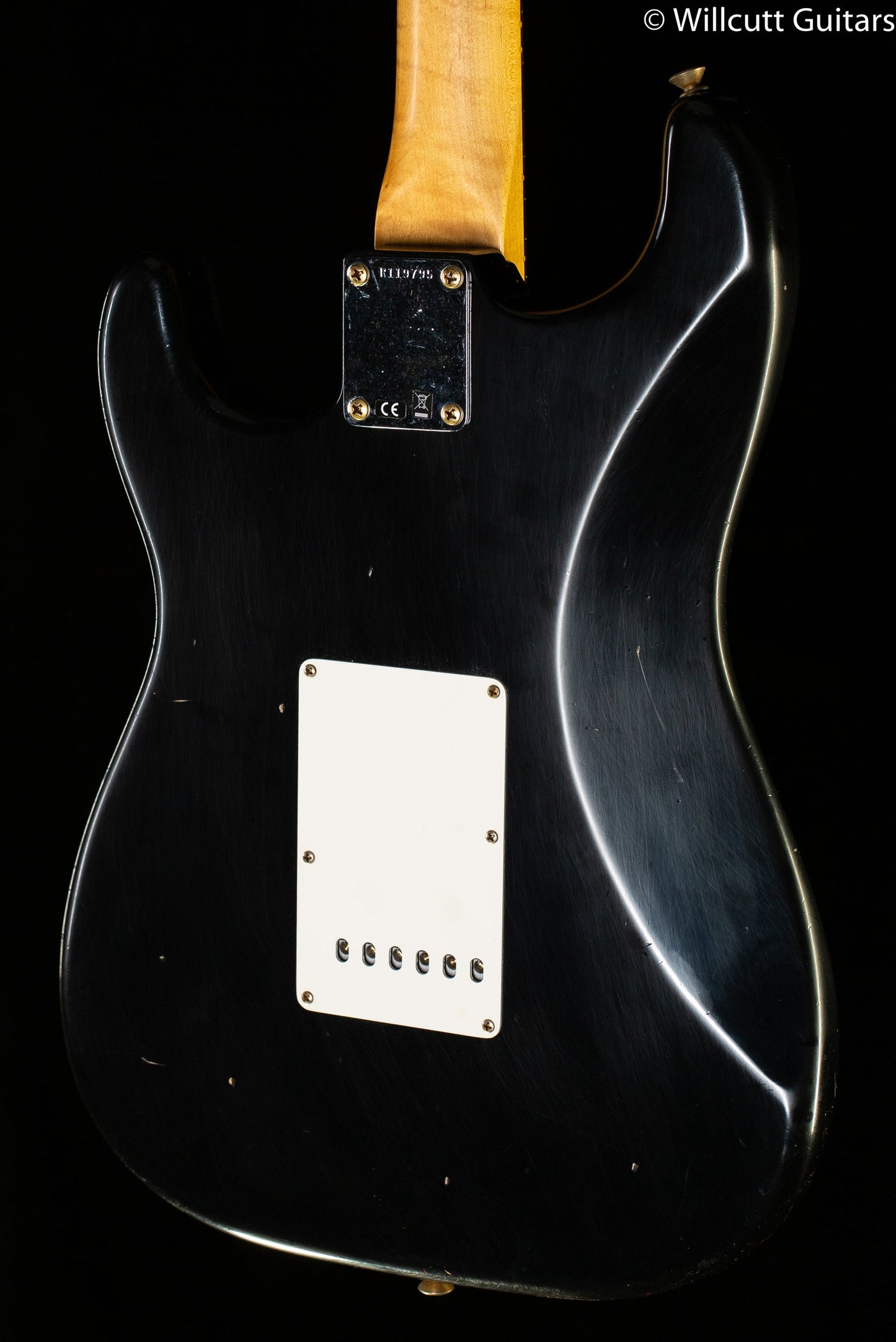 Fender Custom Shop Willcutt True '62 Stratocaster Journeyman Relic Black 57 V (795)