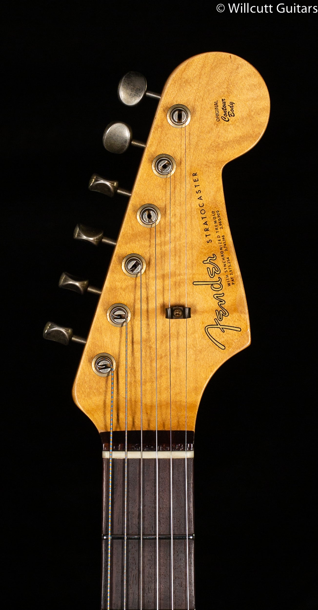 Fender Custom Shop Willcutt True '62 Stratocaster Journeyman Relic Black 57 V (795)