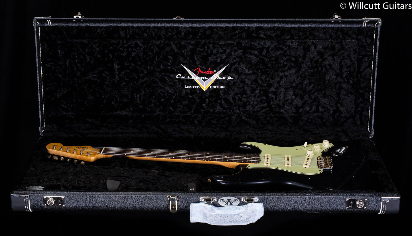 Fender Custom Shop Willcutt True '62 Stratocaster Journeyman Relic Black 57 V (795)