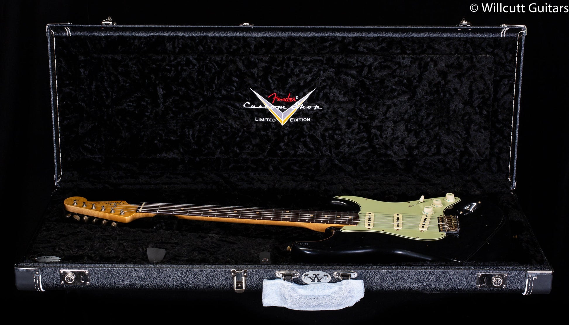 Fender Custom Shop Willcutt True '62 Stratocaster Journeyman Relic Black 57 V (795)