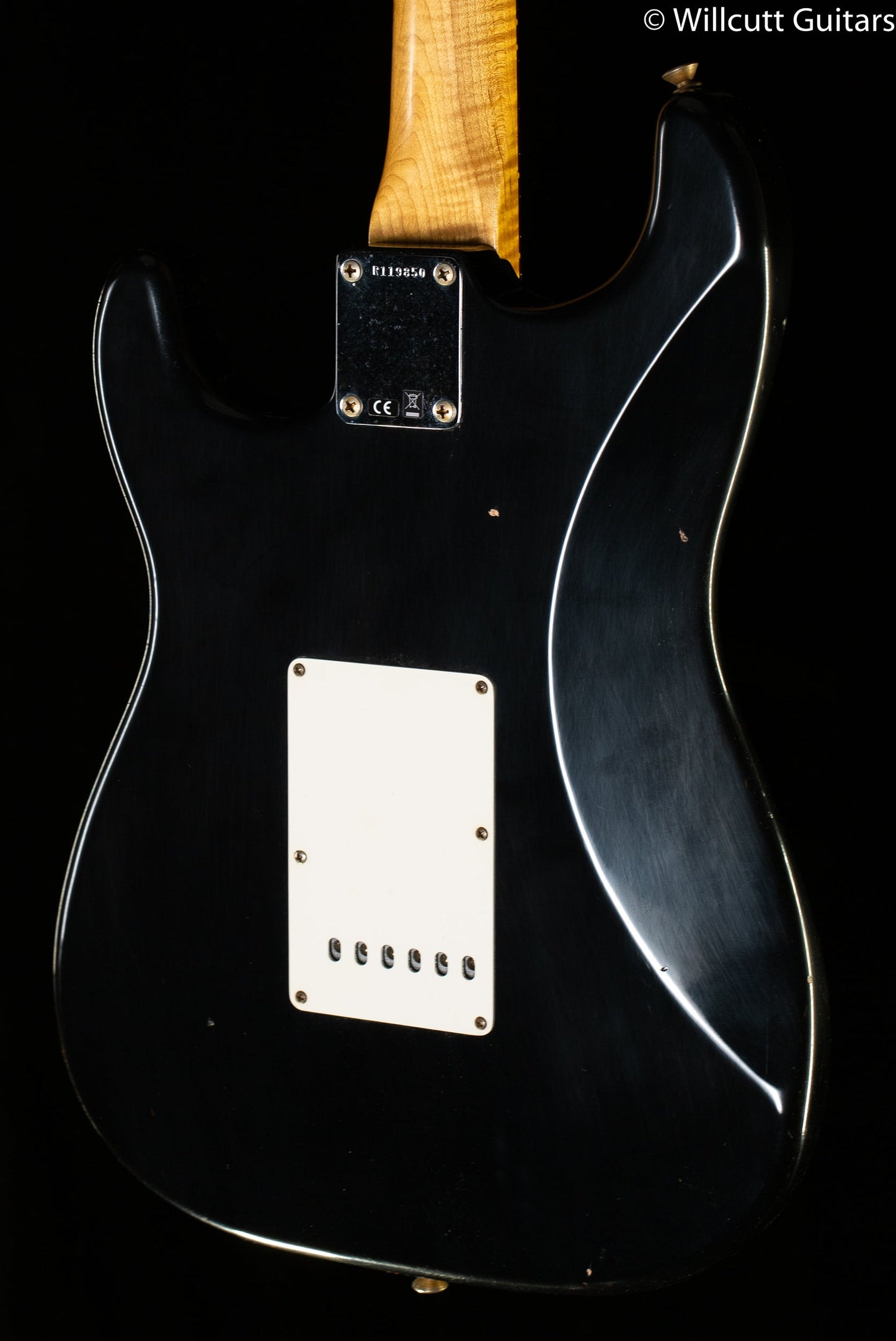 Fender Custom Shop Willcutt True '62 Stratocaster Journeyman Relic Black 57 V (850)