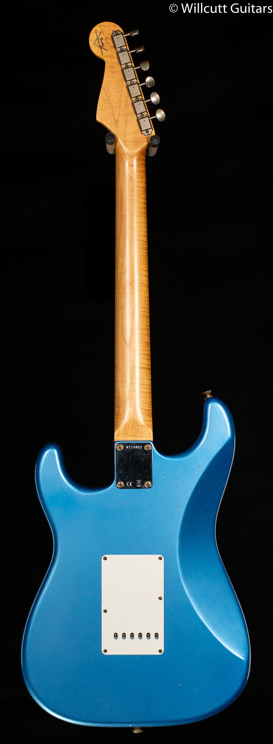 Fender Custom Shop Willcutt True '62 Stratocaster Journeyman Relic Lake Placid Blue Large C (852)