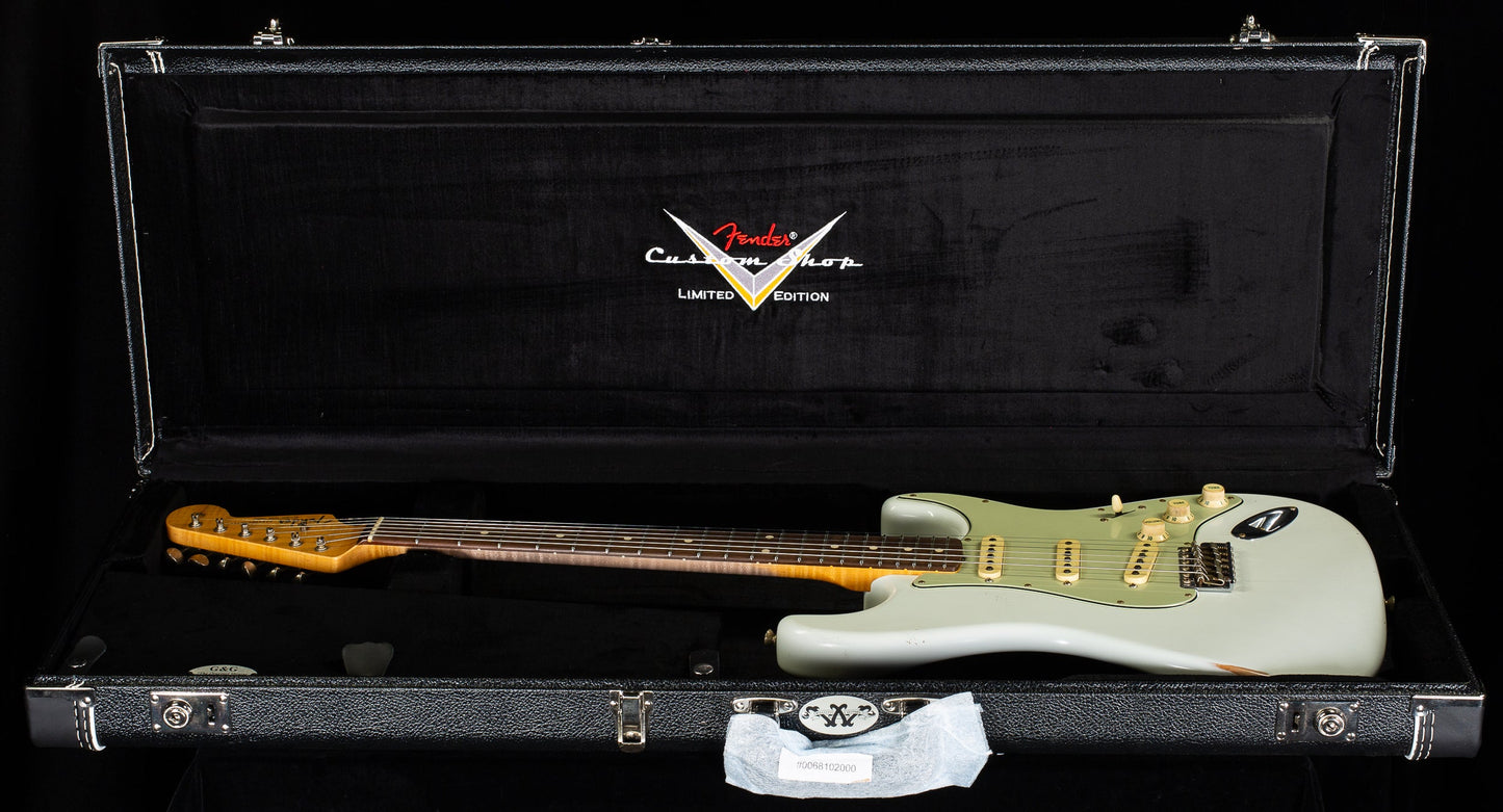Fender Custom Shop Masterbuilt Andy Hicks True '62 Strat Journeyman Olympic White Brazilian 59 C (860)