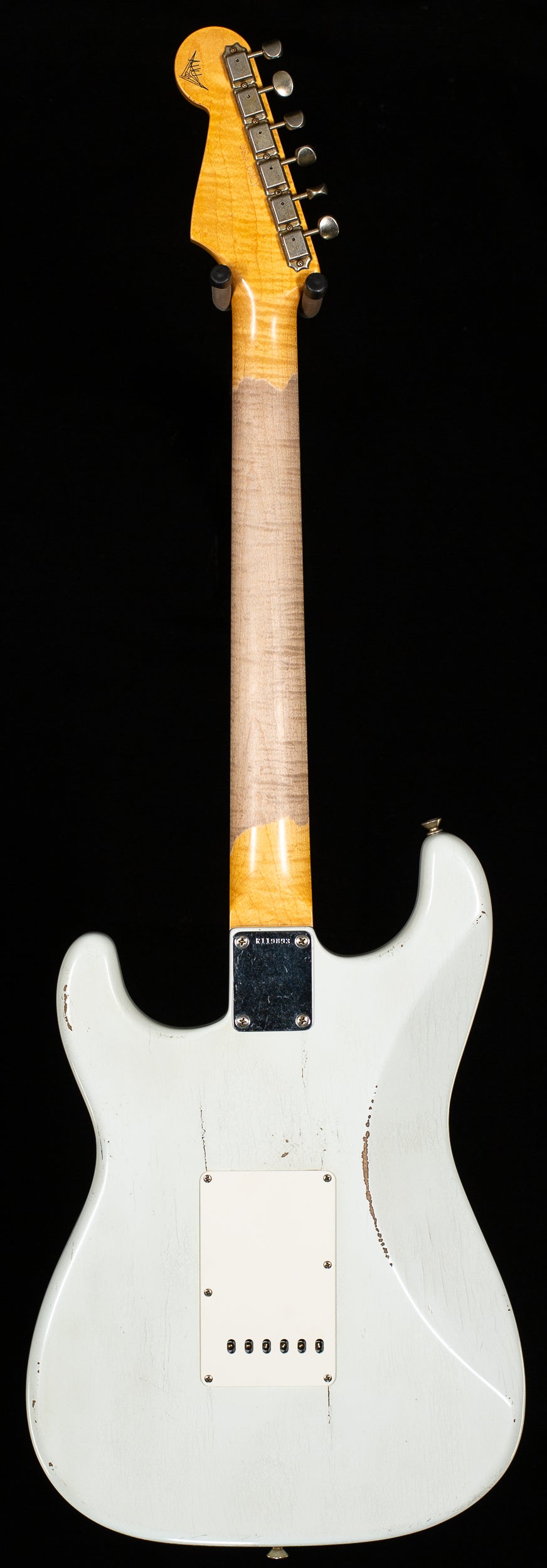 Fender Custom Shop Masterbuilt Andy Hicks True '62 Strat Journeyman Olympic White Brazilian 59 C (893)