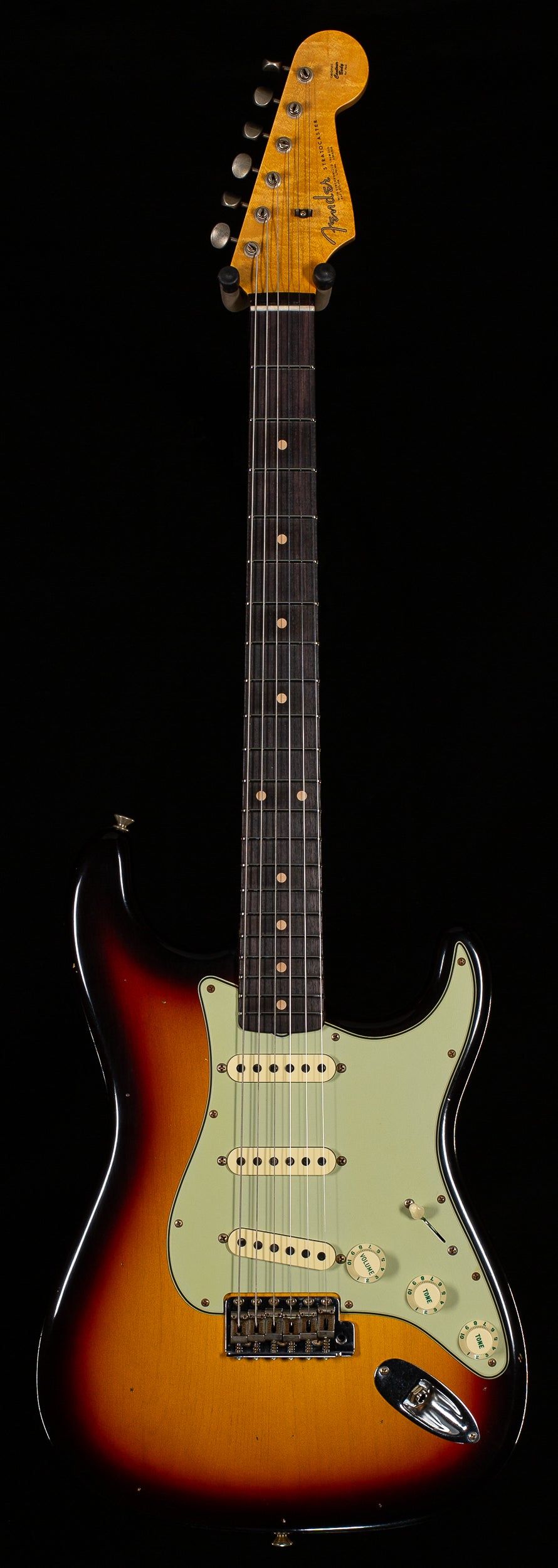 Fender Custom Shop Willcutt True '62 Stratocaster Journeyman Relic 3-Color Sunburst Large C (937)