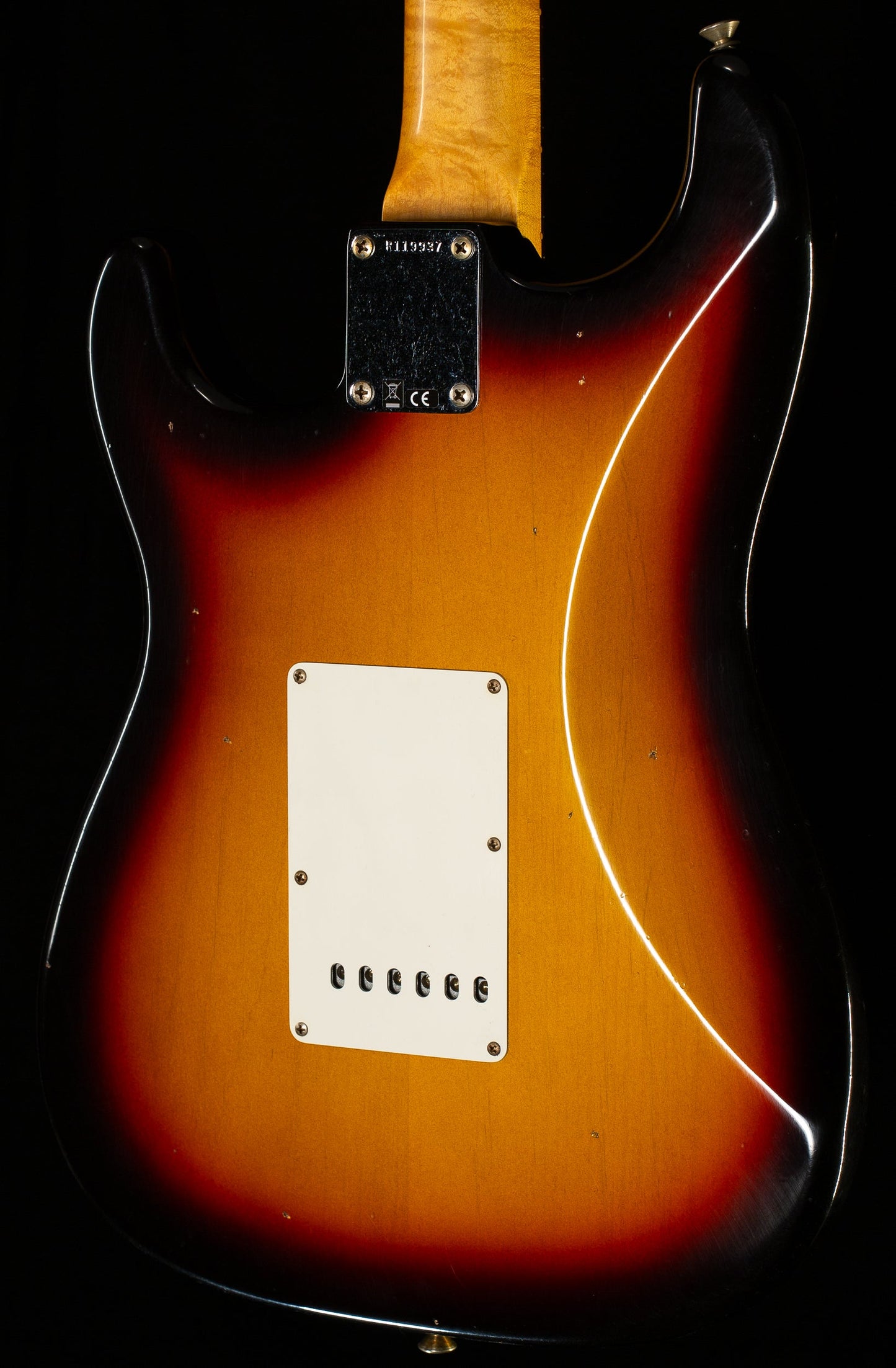 Fender Custom Shop Willcutt True '62 Stratocaster Journeyman Relic 3-Color Sunburst Large C (937)