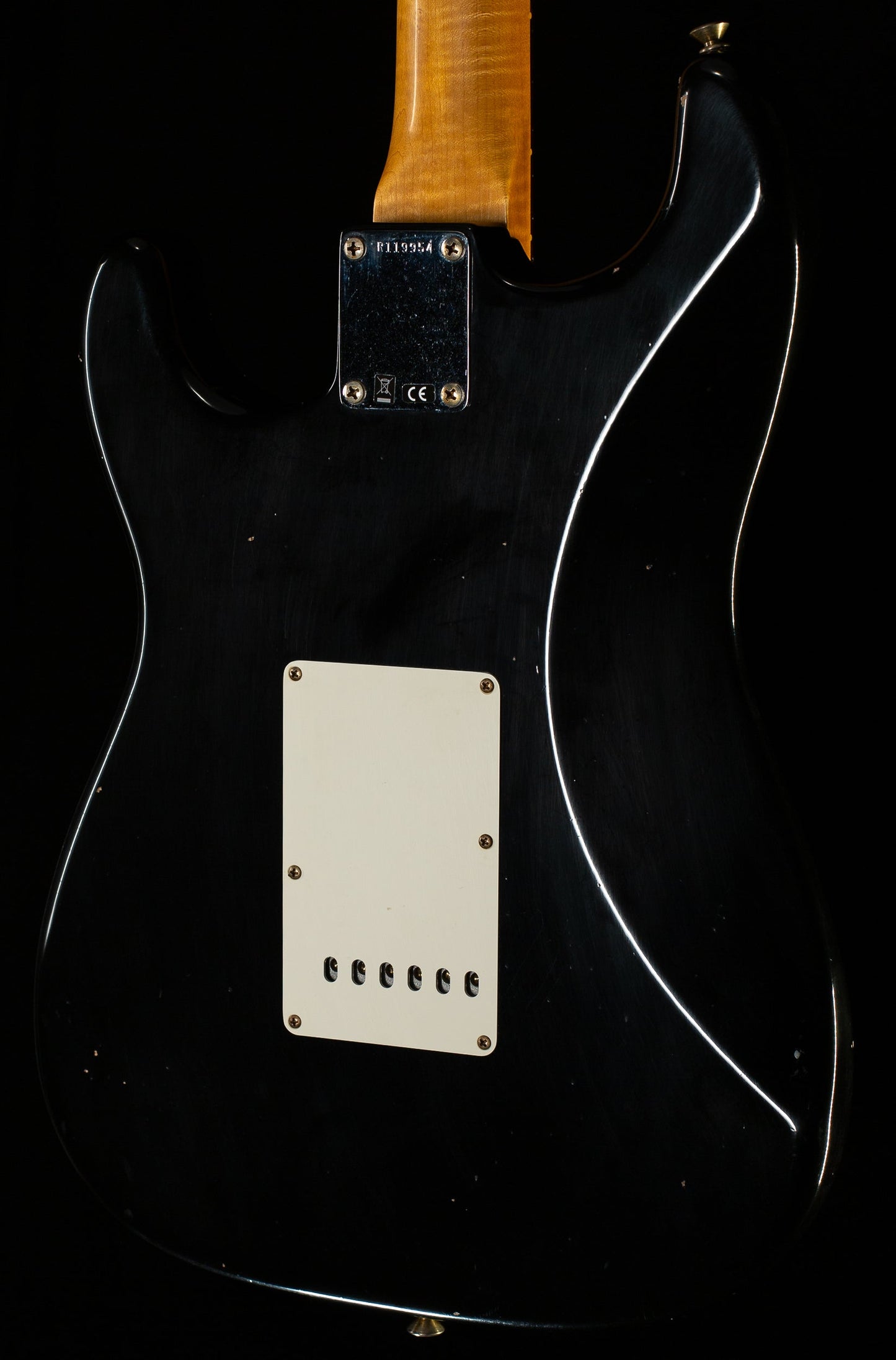 Fender Custom Shop Willcutt True '62 Stratocaster Journeyman Relic Black Large C (954)