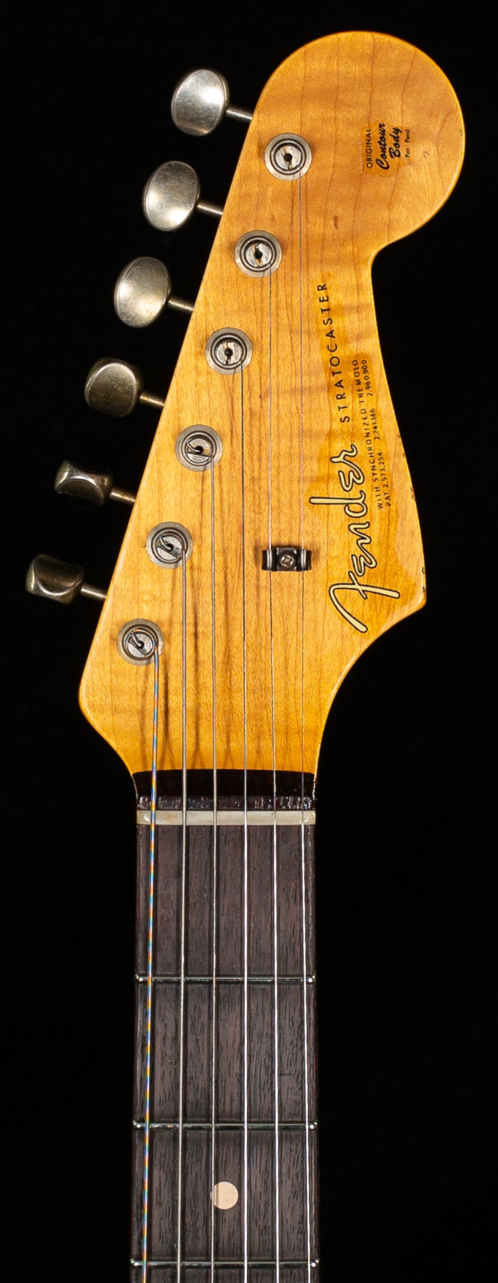 Fender Custom Shop Willcutt True '62 Stratocaster Journeyman Relic Black Large C (954)