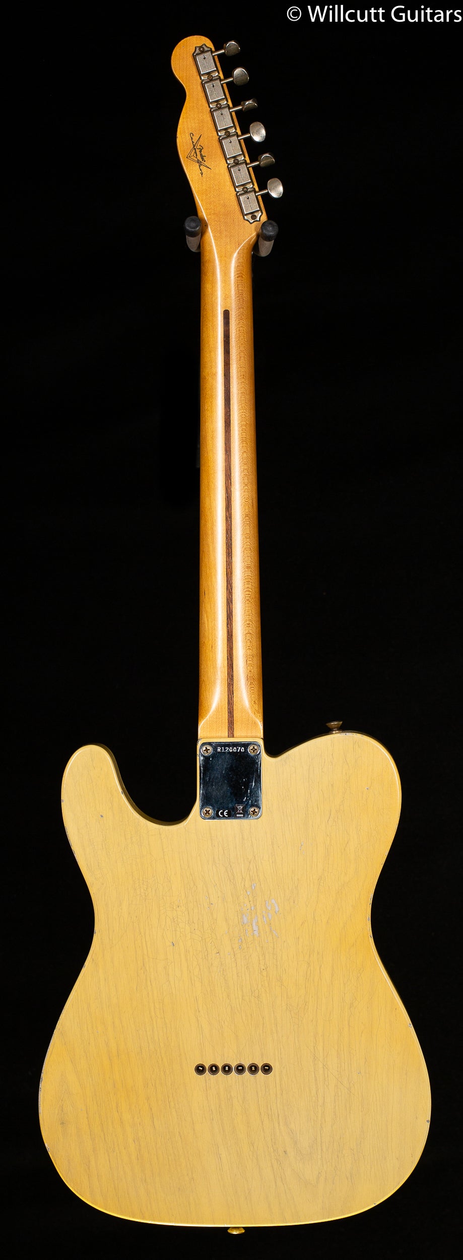 Fender Custom Shop 4/54 Blackguard Tele Blonde Willcutt Limited Nocaster "U"  (070)