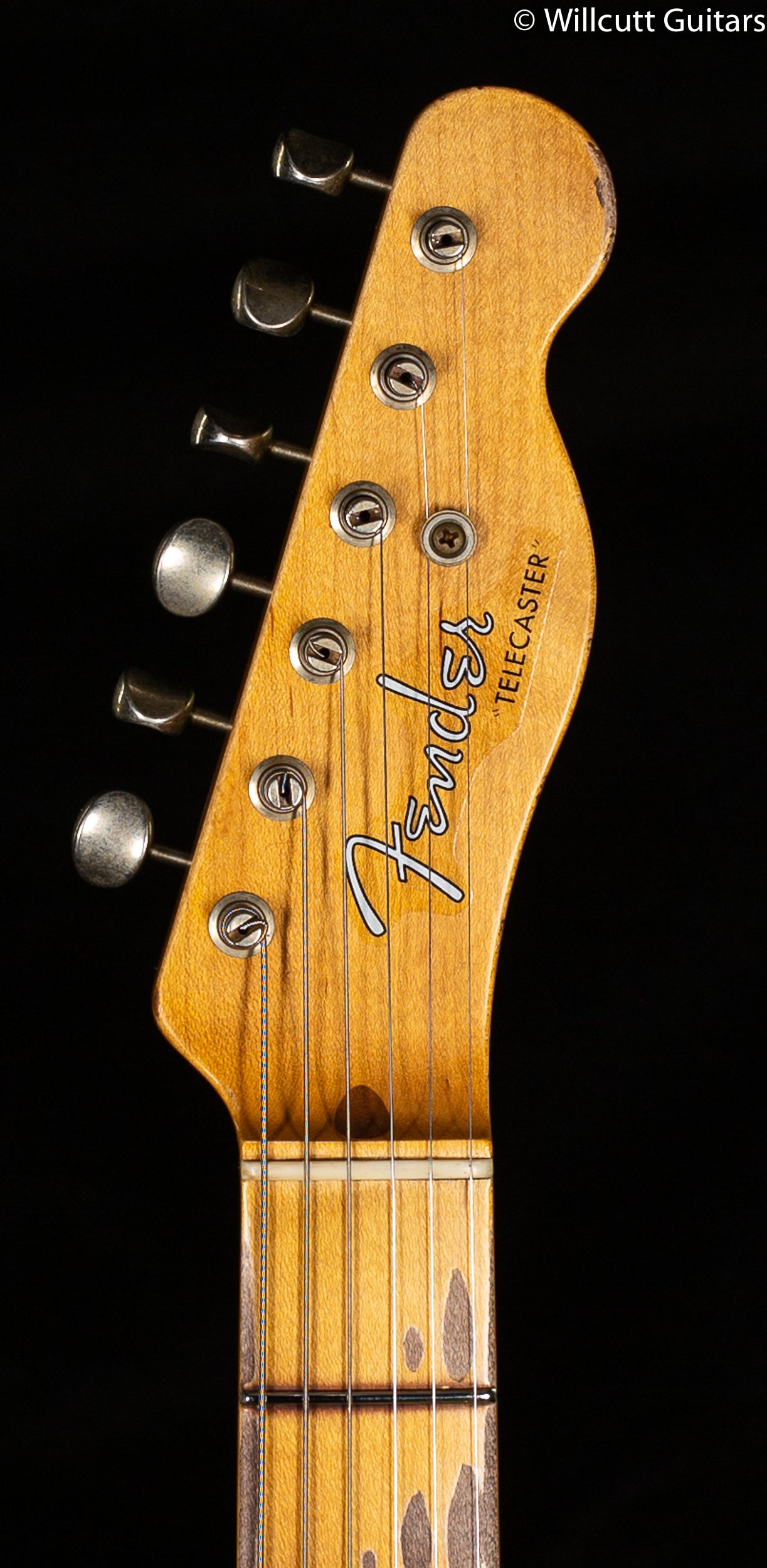 Fender Custom Shop 4/54 Blackguard Tele Blonde Willcutt Limited Nocaster "U"  (070)