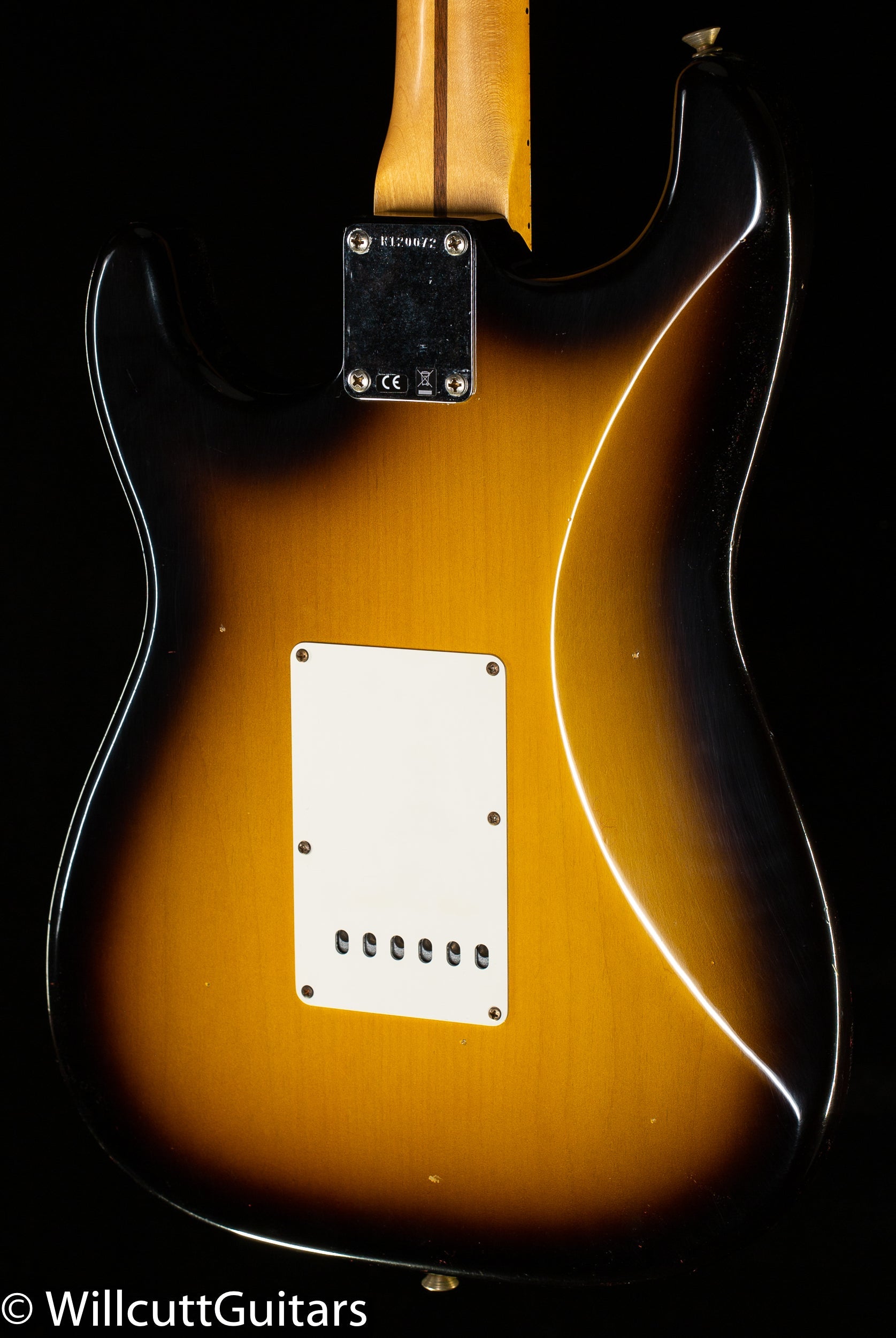 Fender 1955 STRAT Journeyman Relic 2-Color Sunburst (072)