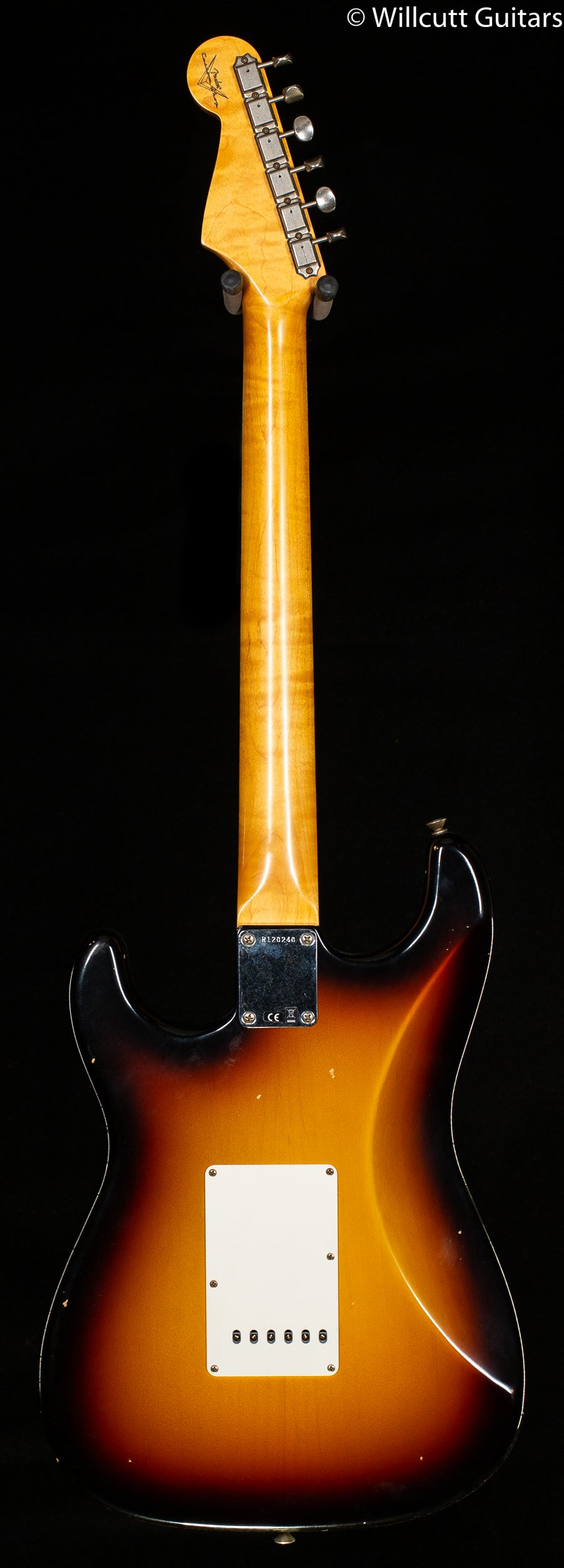 Fender Custom Shop Willcutt True '62 Stratocaster Journeyman Relic 3-Tone Sunburst Josephina Handwound 57 Soft V (240)