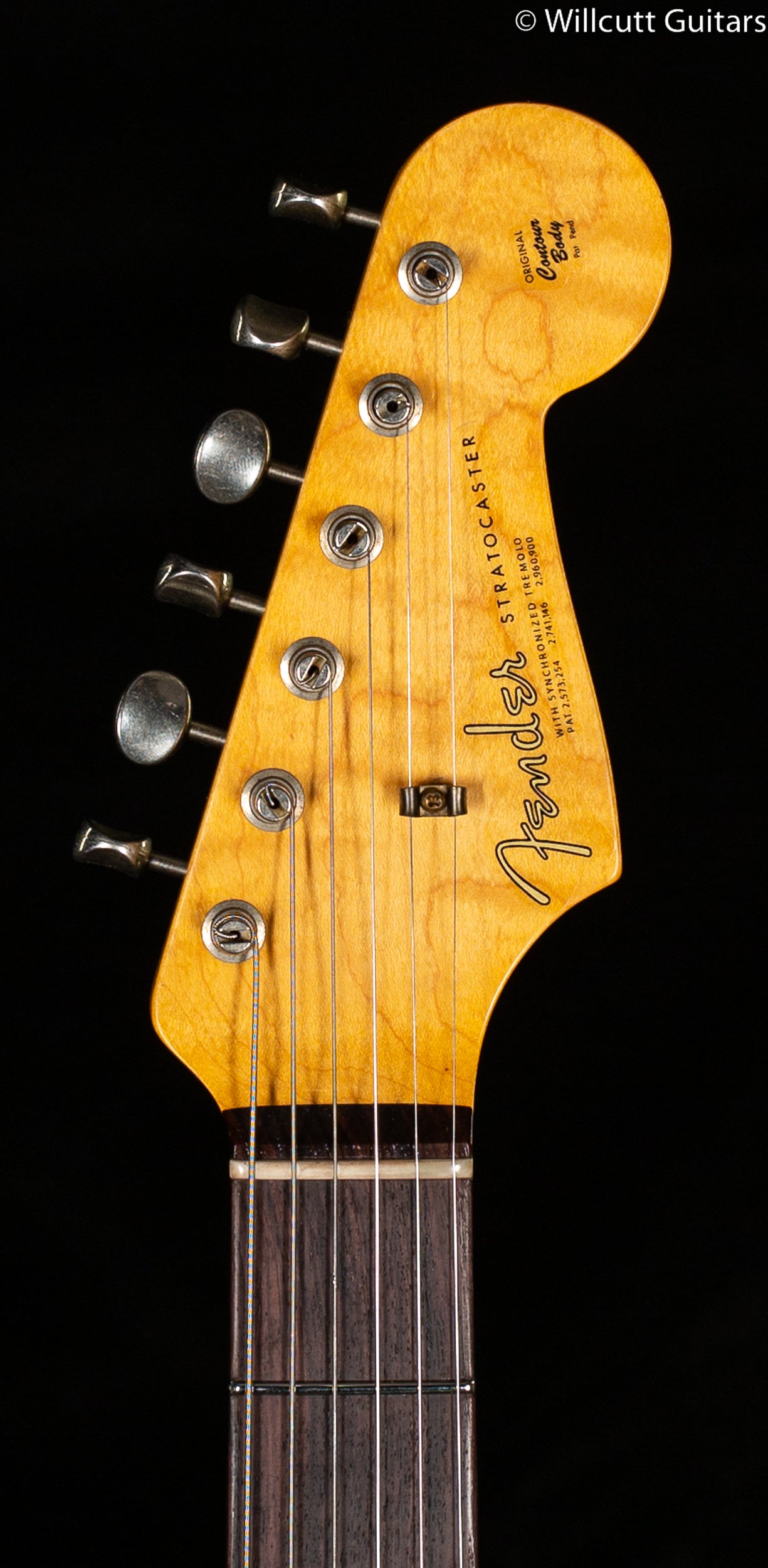 Fender Custom Shop Willcutt True '62 Stratocaster Journeyman Relic 3-Tone Sunburst Josephina Handwound 57 Soft V (240)