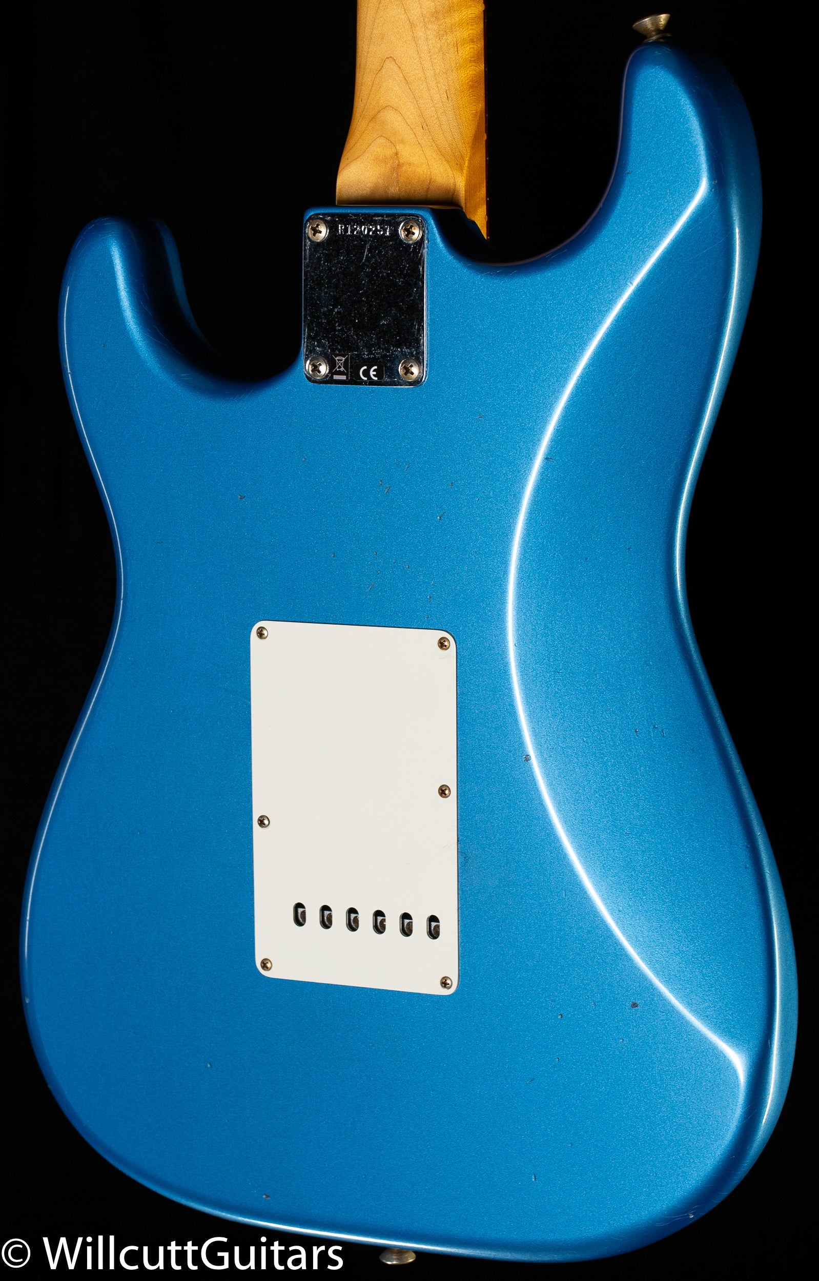 Fender Custom Shop Willcutt True '62 Stratocaster Journeyman Relic Lake Placid Blue Large C (251)