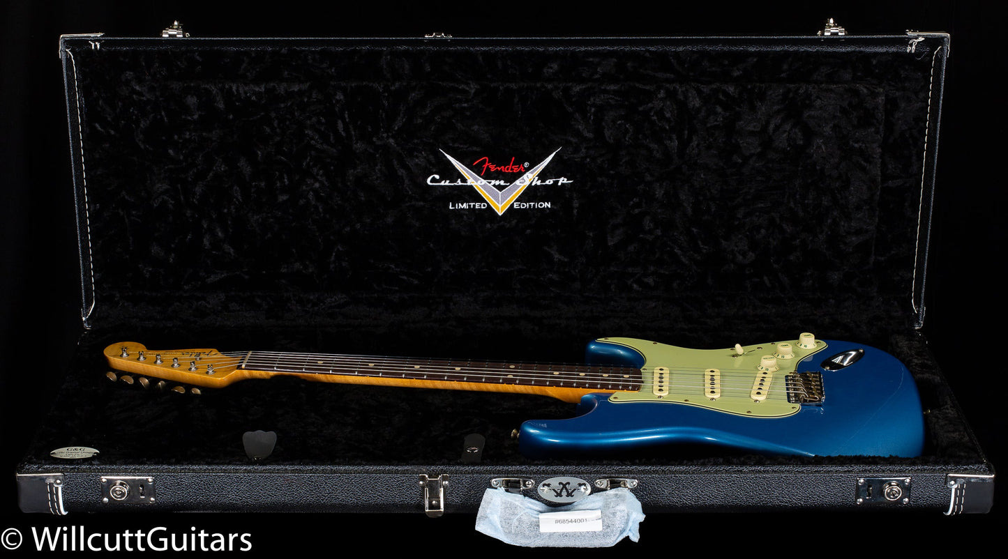 Fender Custom Shop Willcutt True '62 Stratocaster Journeyman Relic Lake Placid Blue Large C (251)