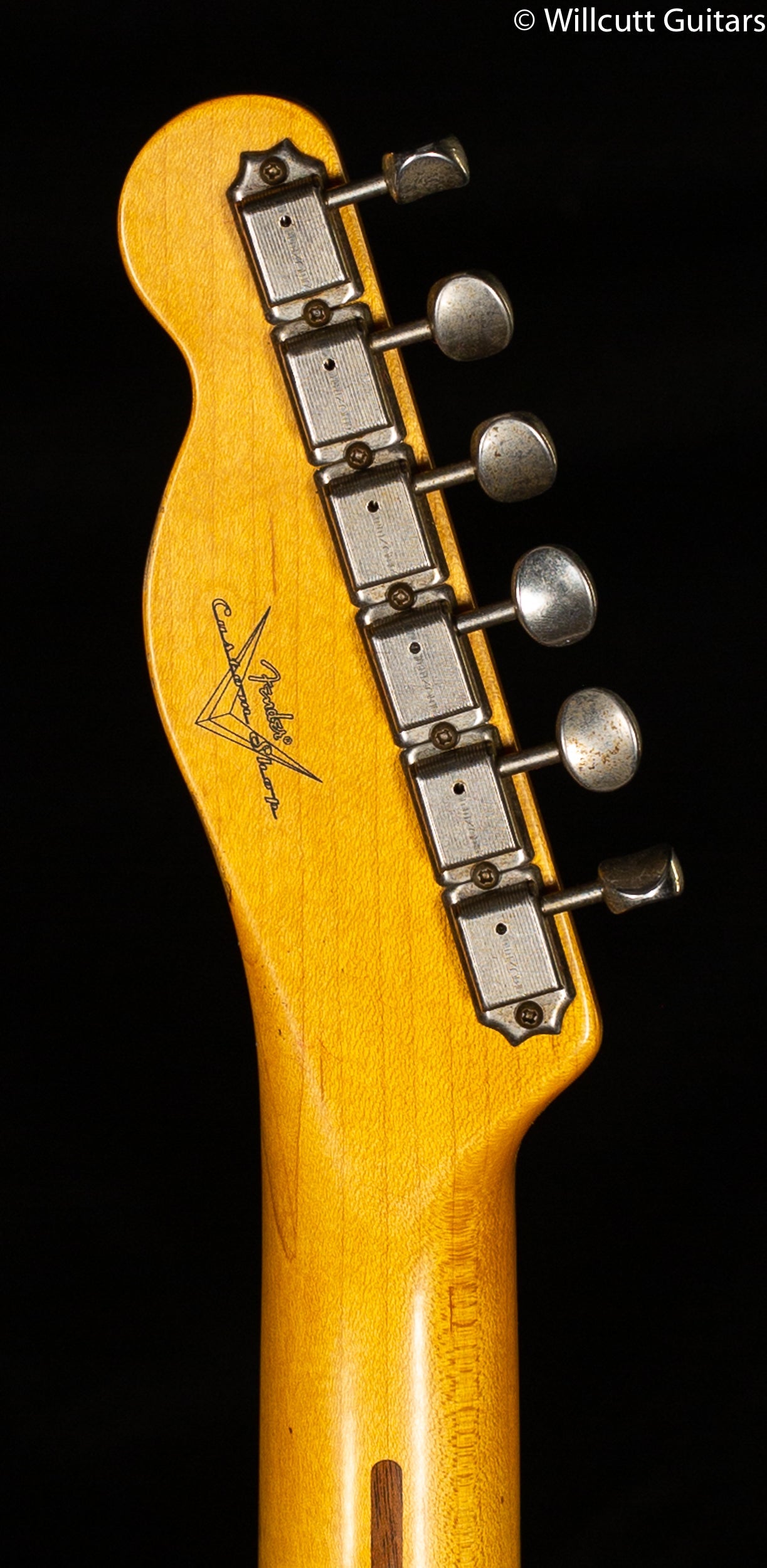 Fender Custom Shop 4/54 Blackguard Tele Blonde Willcutt Limited Nocaster "U" (257)