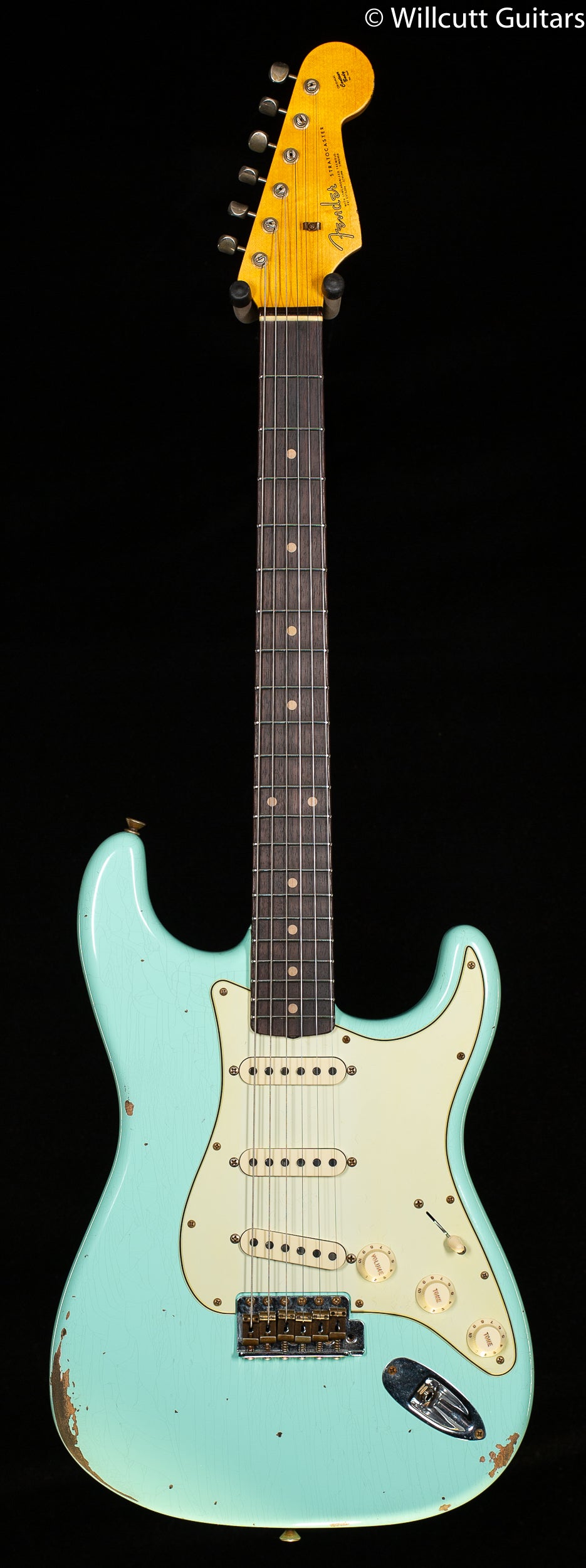 Fender Custom Shop "The 63" 1963 Stratocaster Relic Surf Green LG C