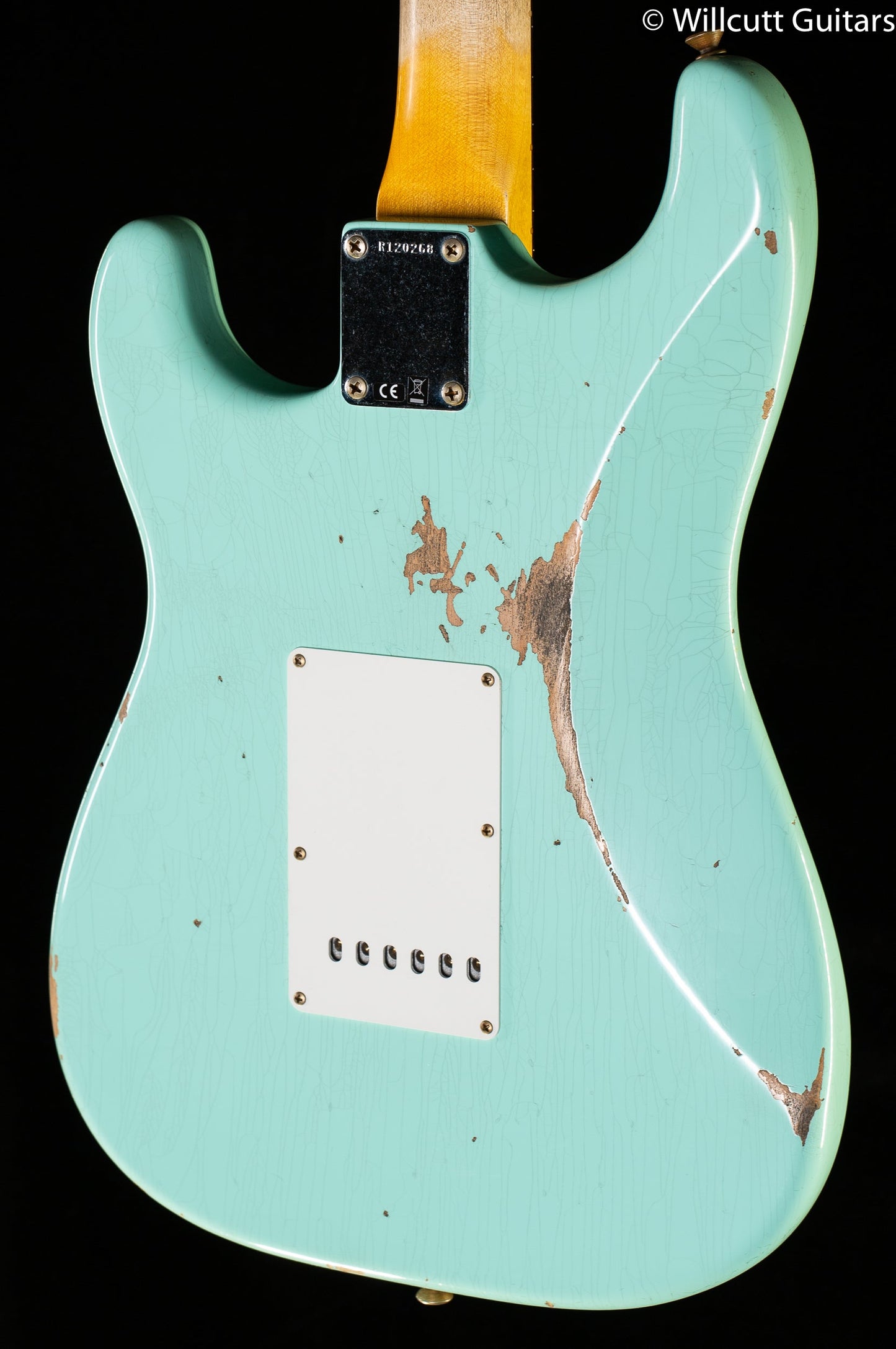 Fender Custom Shop "The 63" 1963 Stratocaster Relic Surf Green LG C