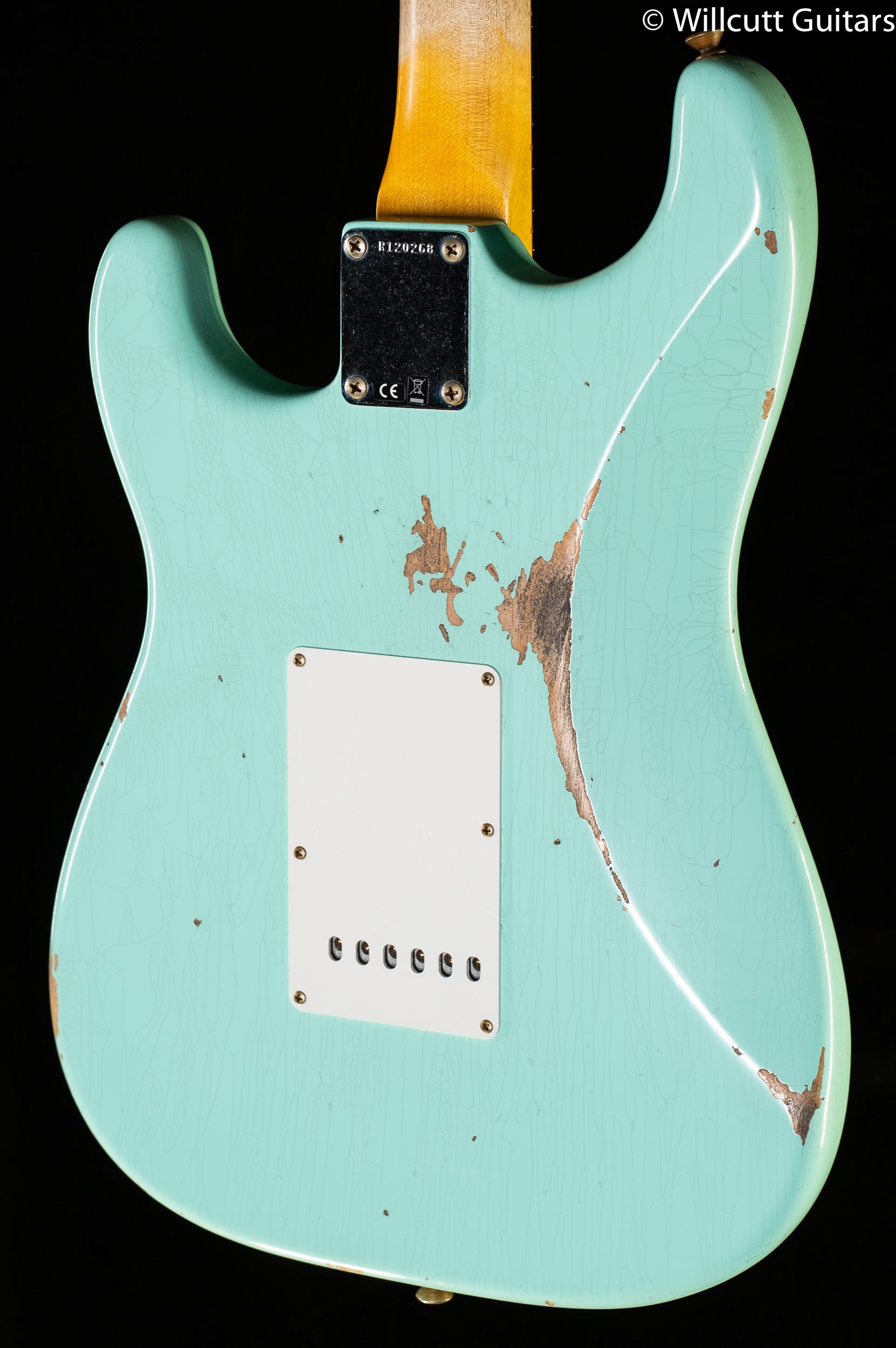 Fender Custom Shop "The 63" 1963 Stratocaster Relic Surf Green LG C