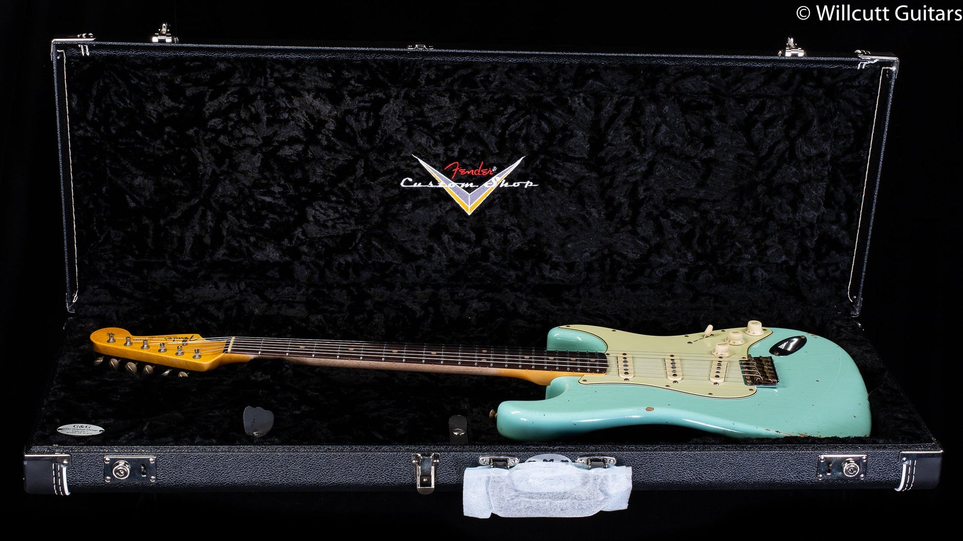 Fender Custom Shop "The 63" 1963 Stratocaster Relic Surf Green LG C