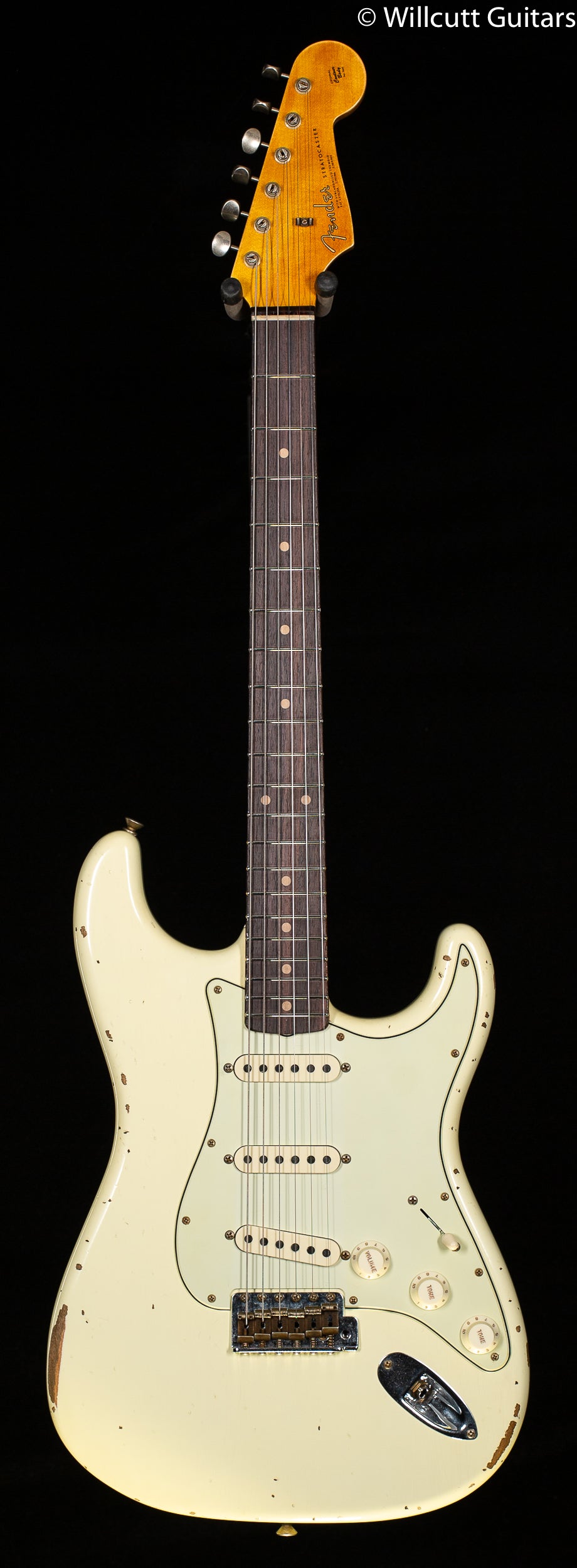 Fender Custom Shop "The 63" 1963 Stratocaster Relic Vintage White Large C