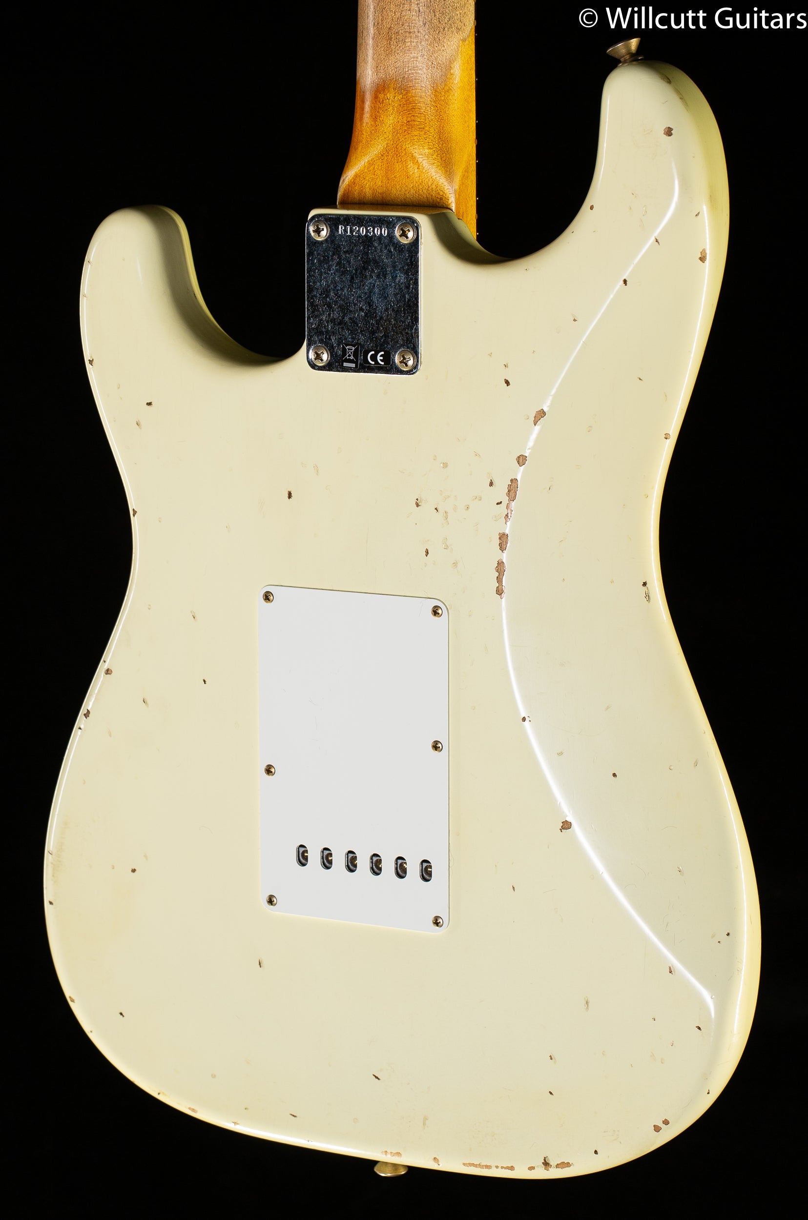 Fender Custom Shop "The 63" 1963 Stratocaster Relic Vintage White Large C