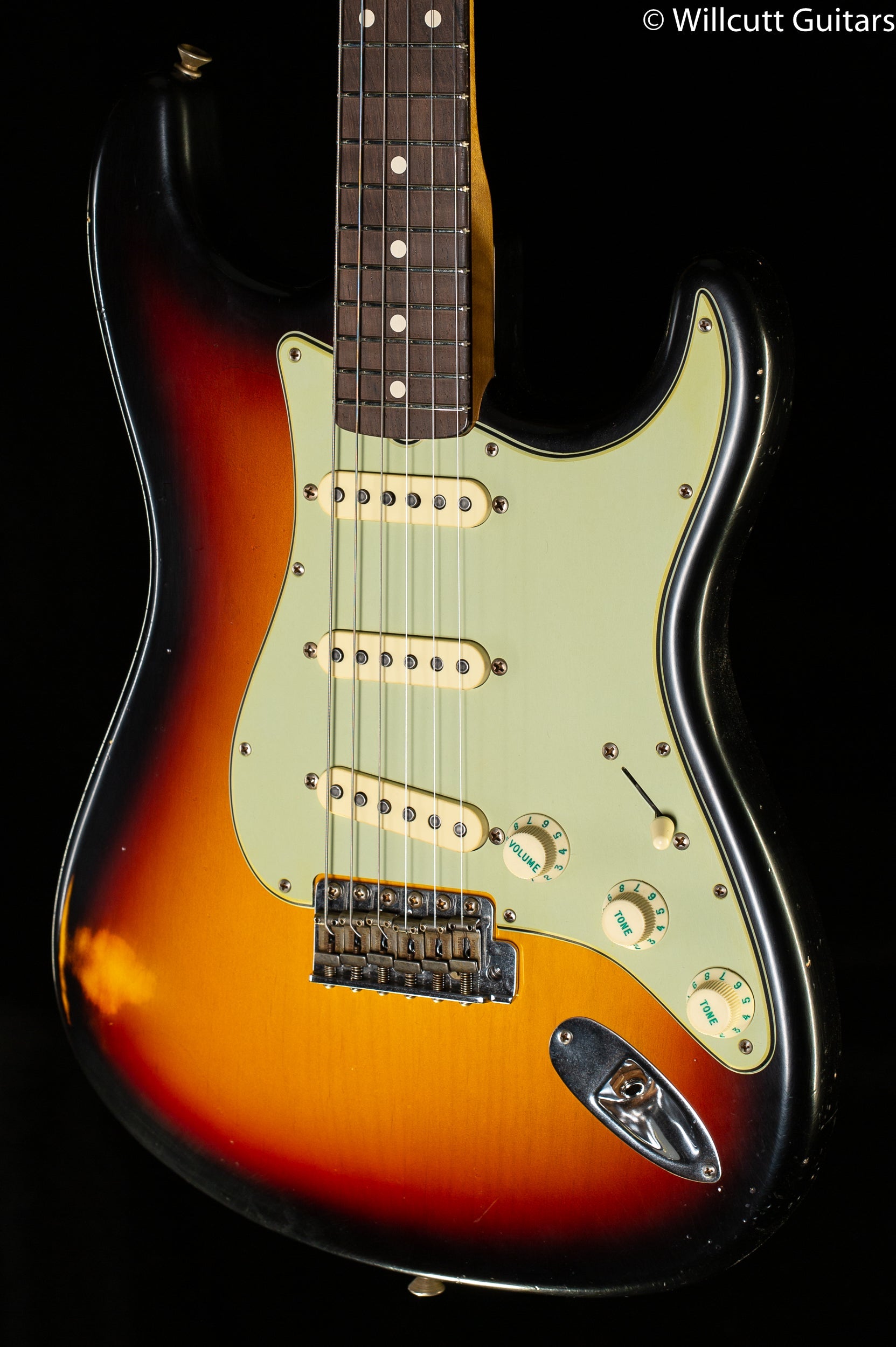 Fender Custom Shop Masterbuilt Greg Fessler True '62 Strat Journeyman Relic 3-Tone Sunburst 59 C (334)