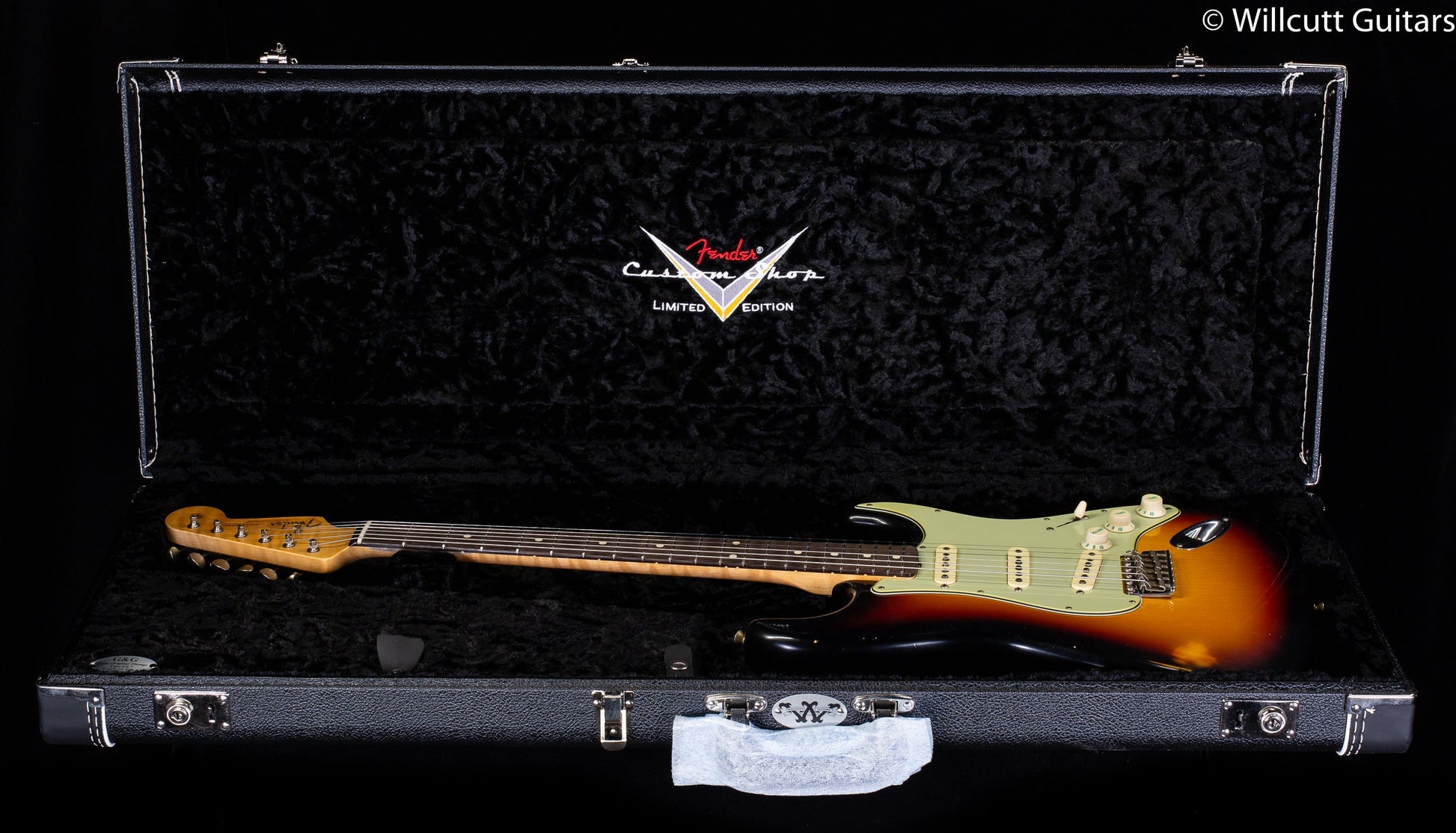 Fender Custom Shop Masterbuilt Greg Fessler True '62 Strat Journeyman Relic 3-Tone Sunburst 59 C (334)