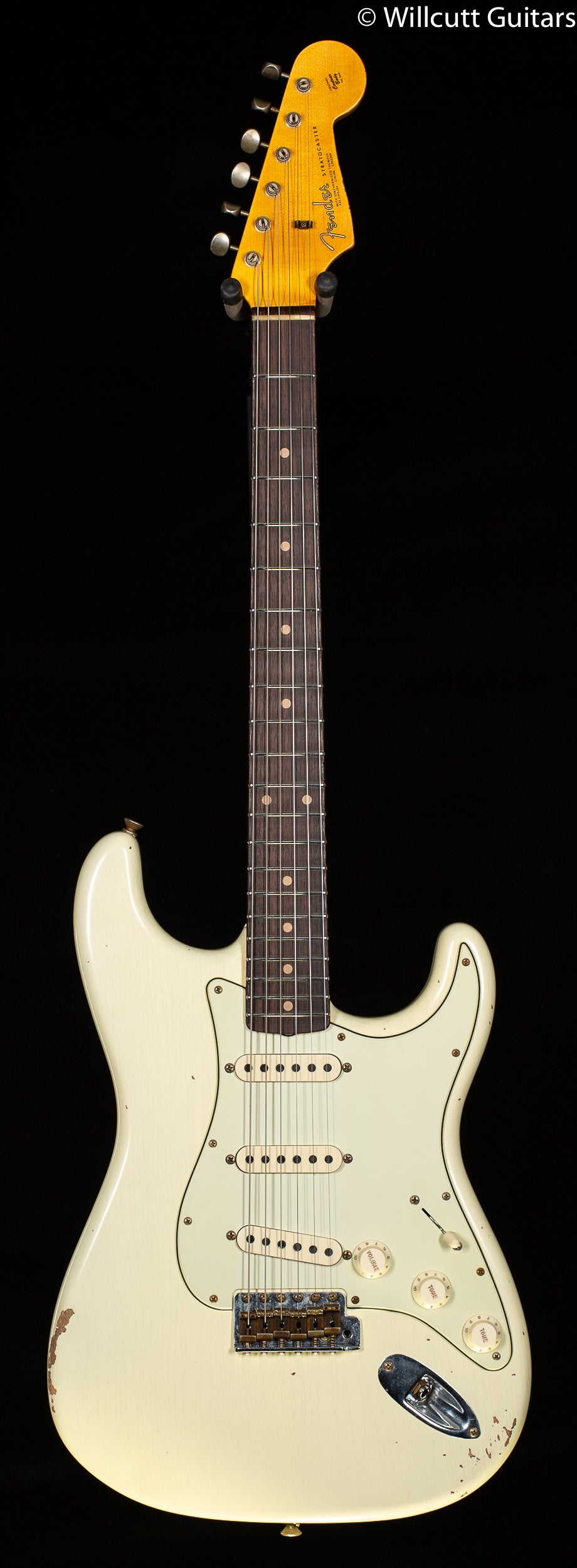 Fender Custom Shop "The 63" 1963 Stratocaster Relic Vintage White Large C