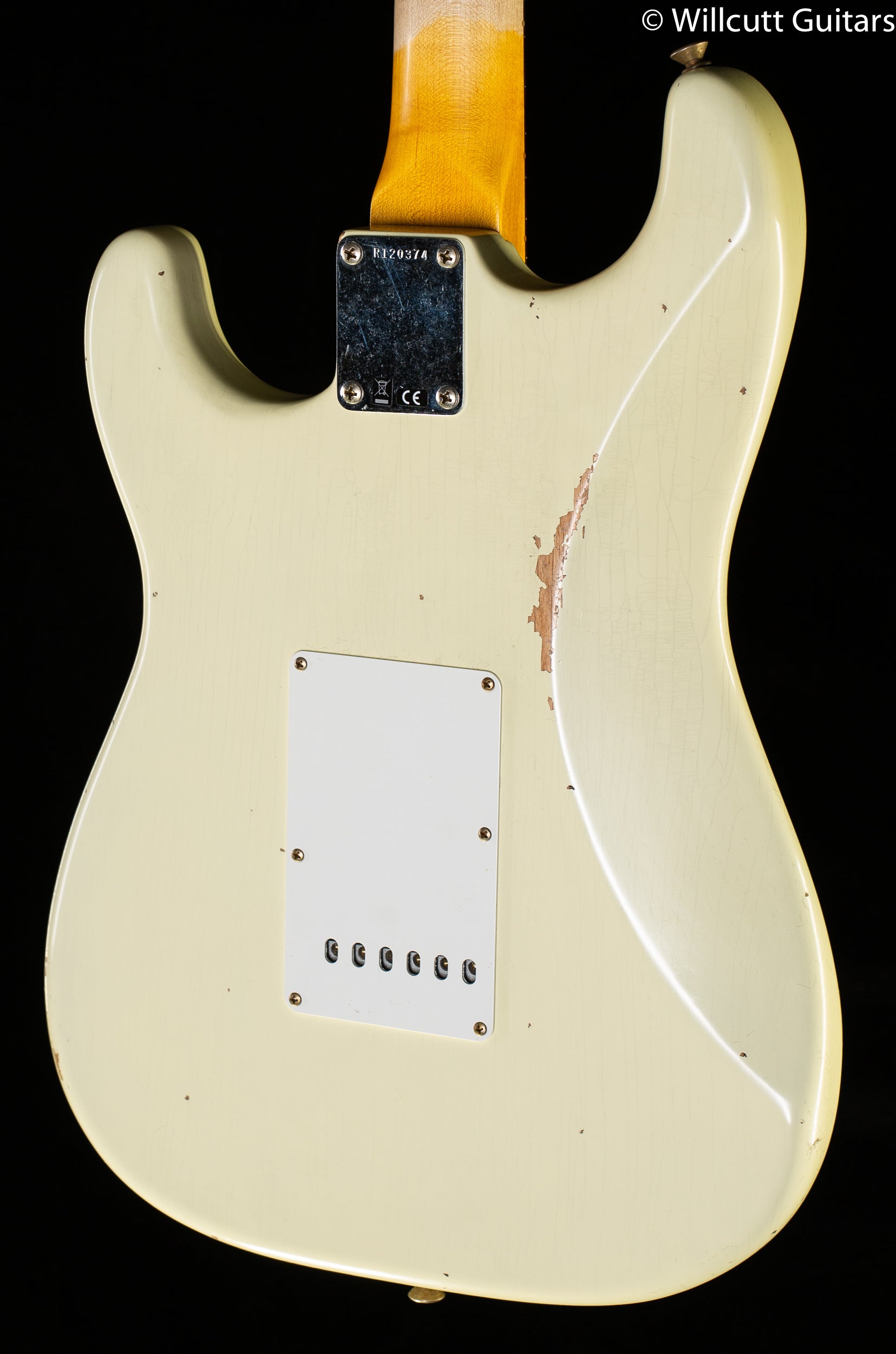 Fender Custom Shop "The 63" 1963 Stratocaster Relic Vintage White Large C