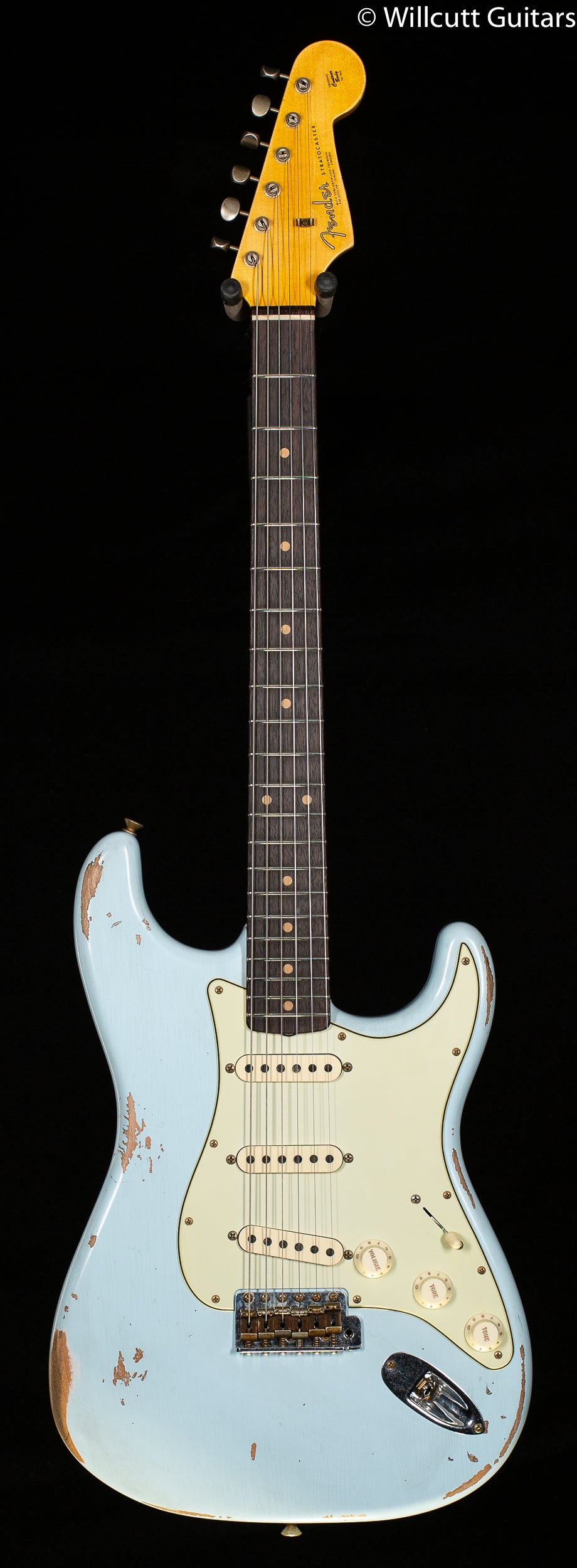 Fender Custom Shop "The 63" 1963 Stratocaster Relic Sonic Blue Large C