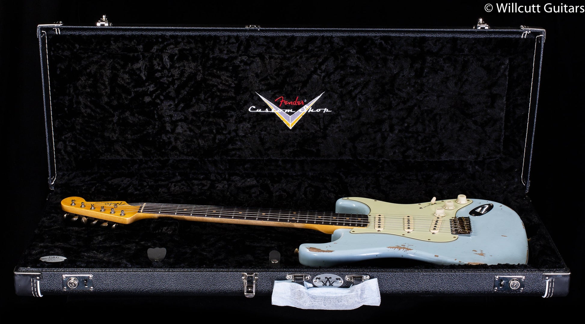 Fender Custom Shop "The 63" 1963 Stratocaster Relic Sonic Blue Large C