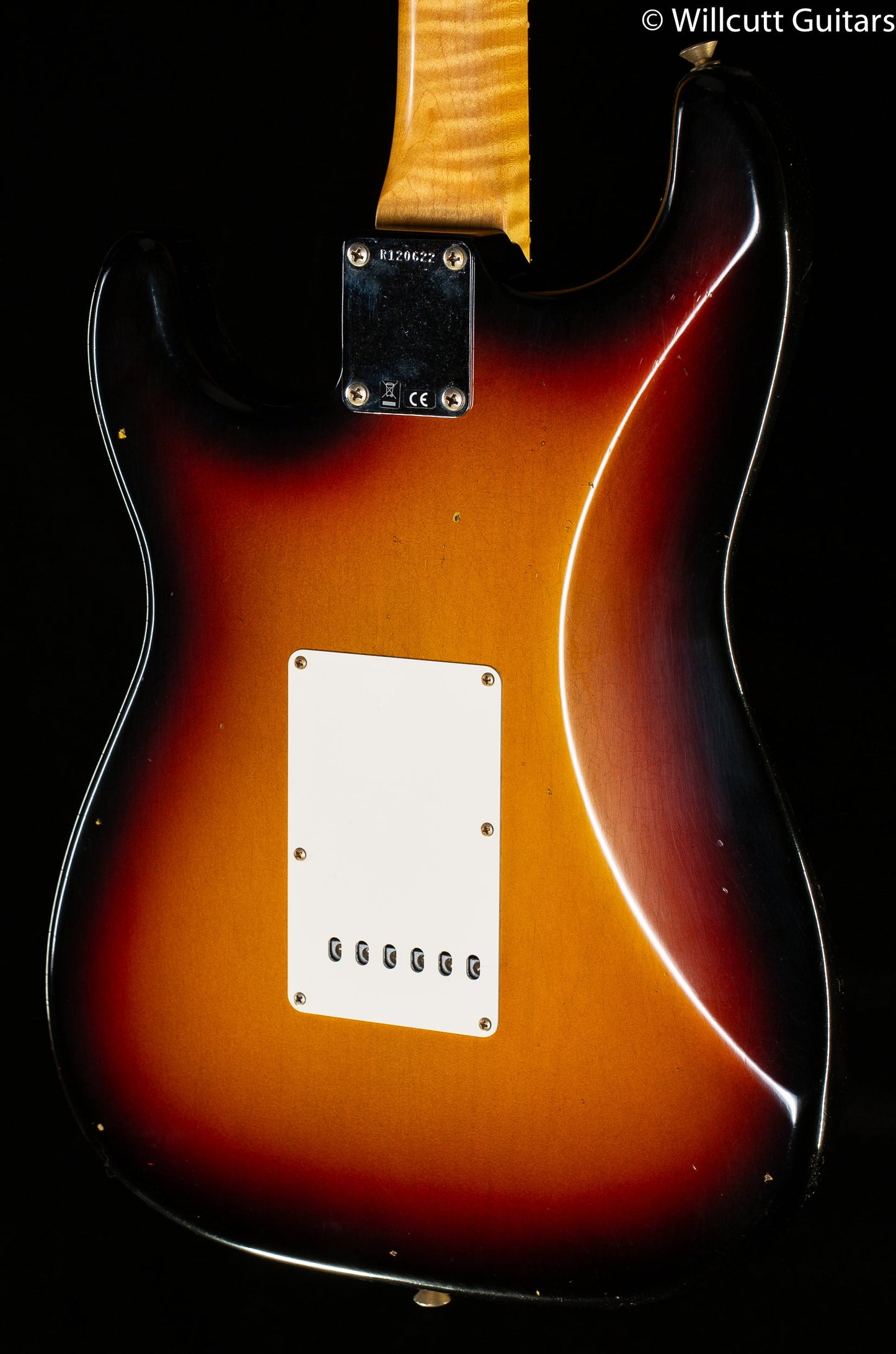 Fender Custom Shop Willcutt True '62 Stratocaster Journeyman Relic 3-Tone Sunburst 60s Oval C