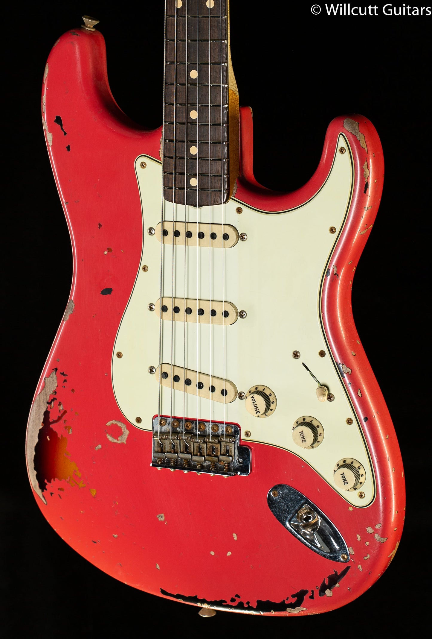 Fender Custom Shop Michael Landau Signature 1963 Strat Fiesta Red