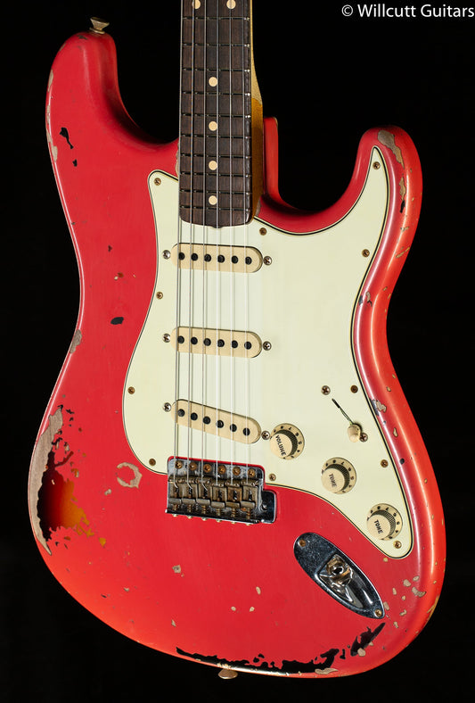 Fender Custom Shop Michael Landau Signature 1963 Strat Fiesta Red