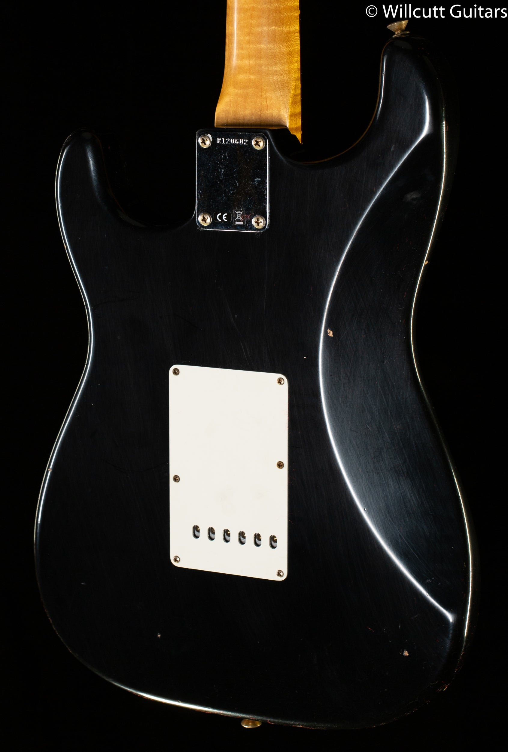 Fender Custom Shop Willcutt True '62 Stratocaster Journeyman Relic Black Large C (682)